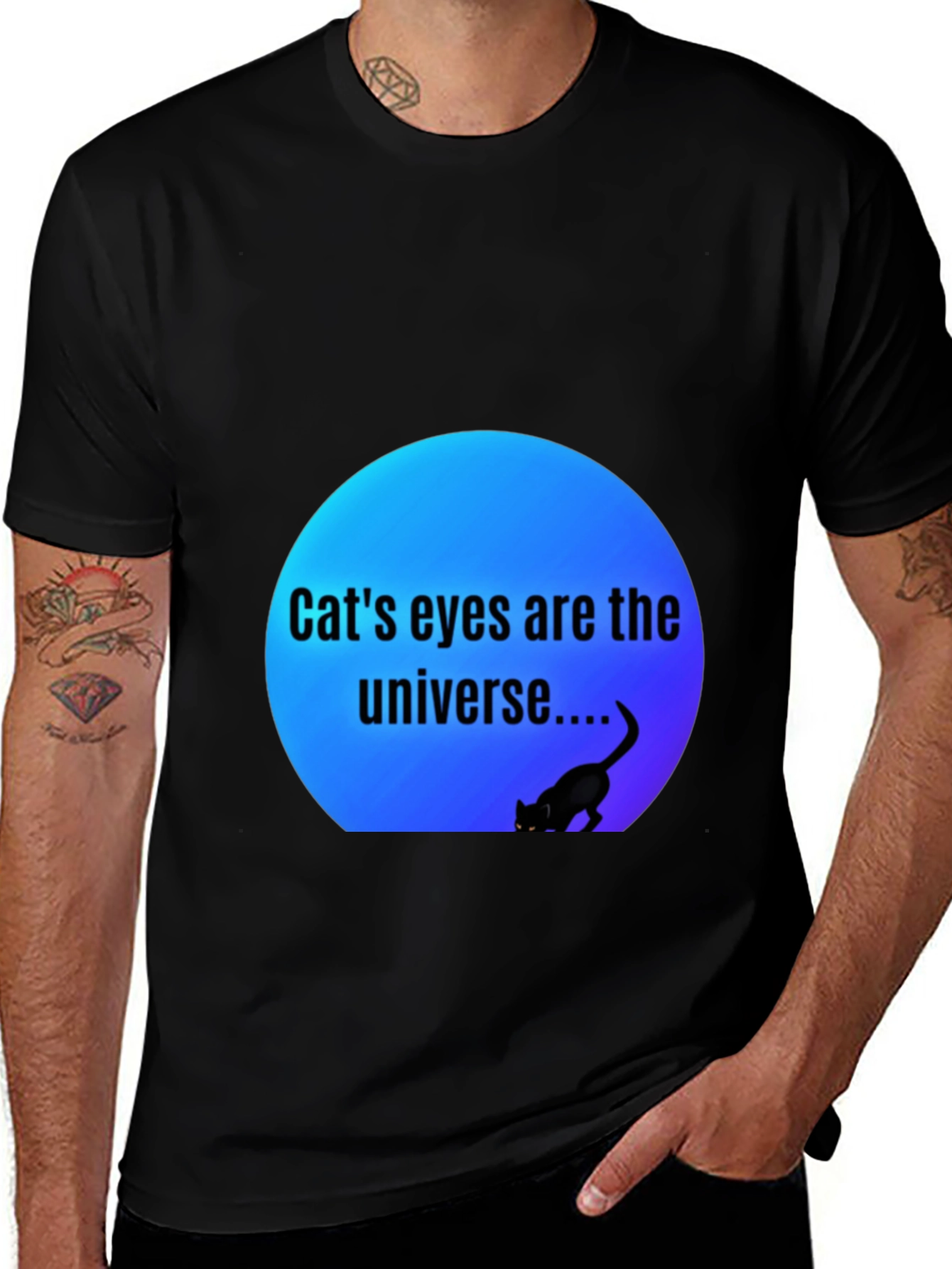 Variant 5 of Cat's Eyes Universe Graphic T-Shirt