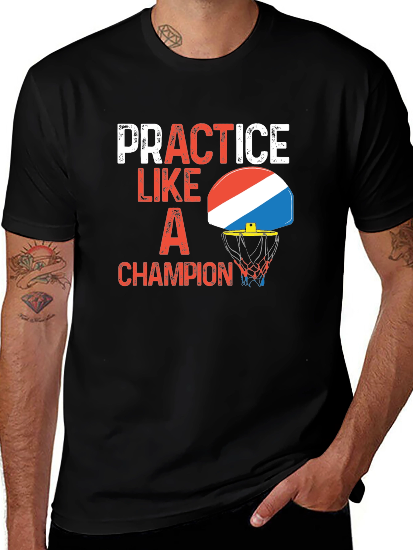 Variant 16 of Practice Like a Champion Graphic Tee