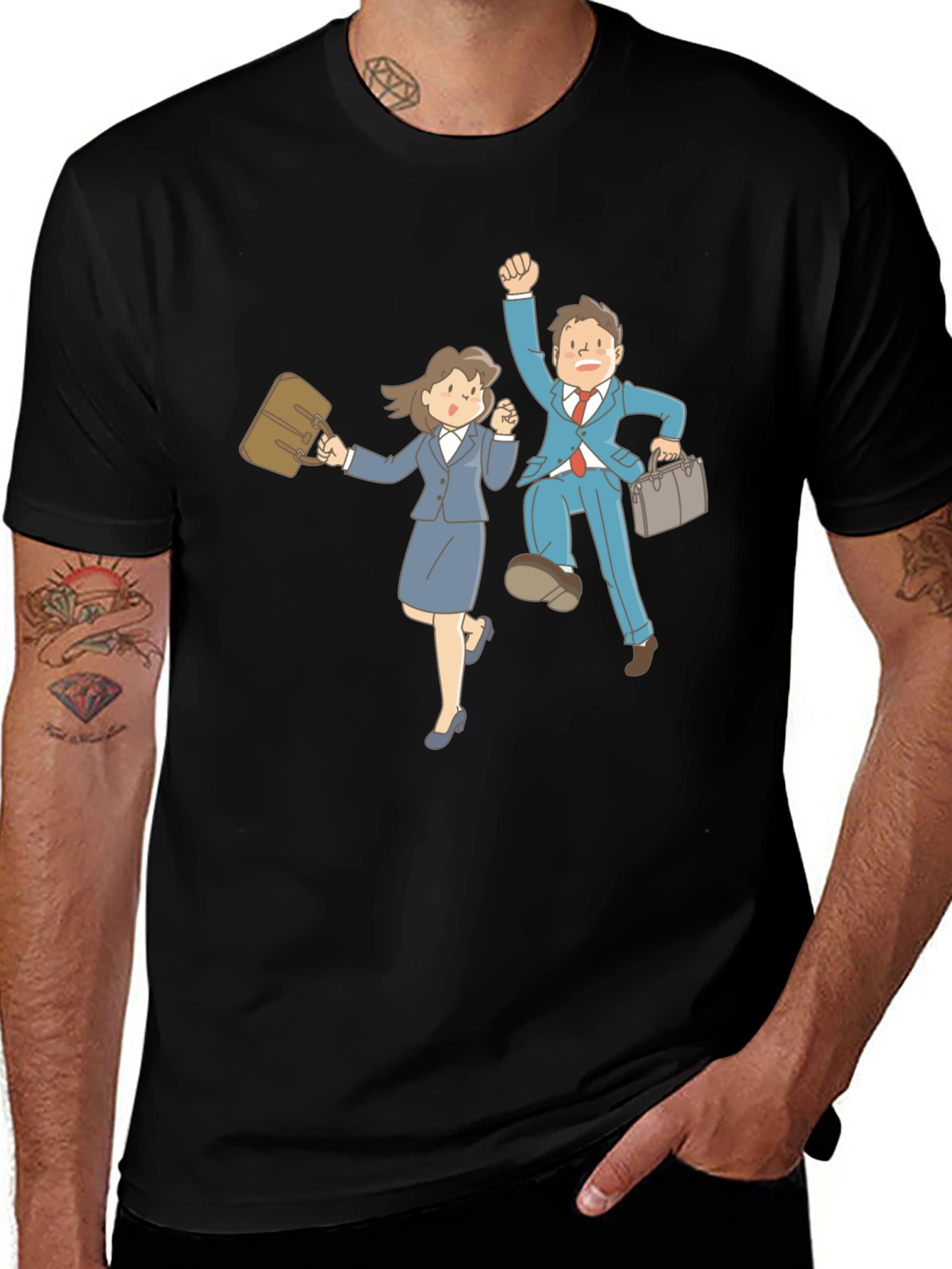 Variant 11 of Career Cartoon T-Shirt