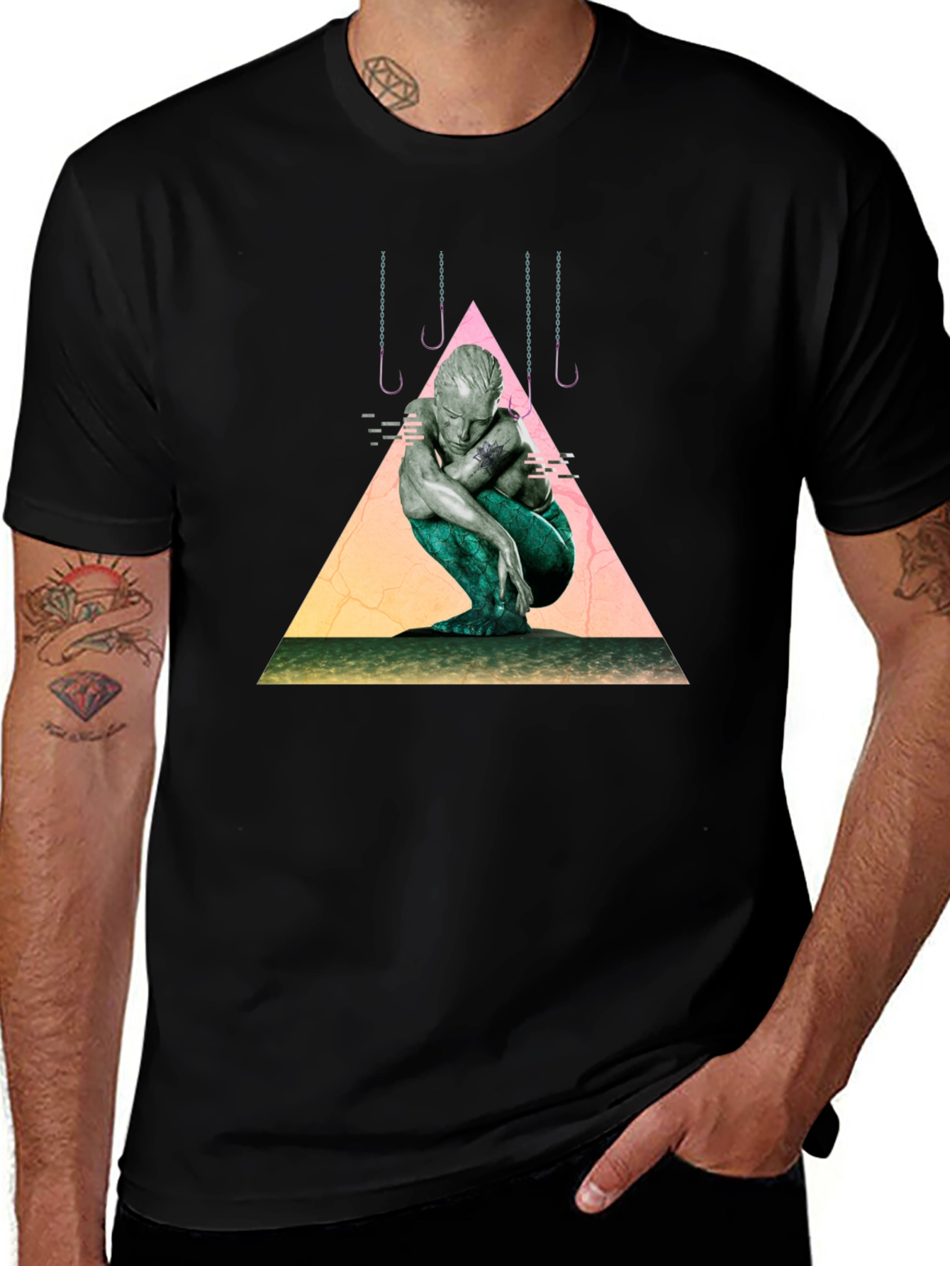 Variant 26 of Mermaid Graphic Tee - Unique Artistic Design