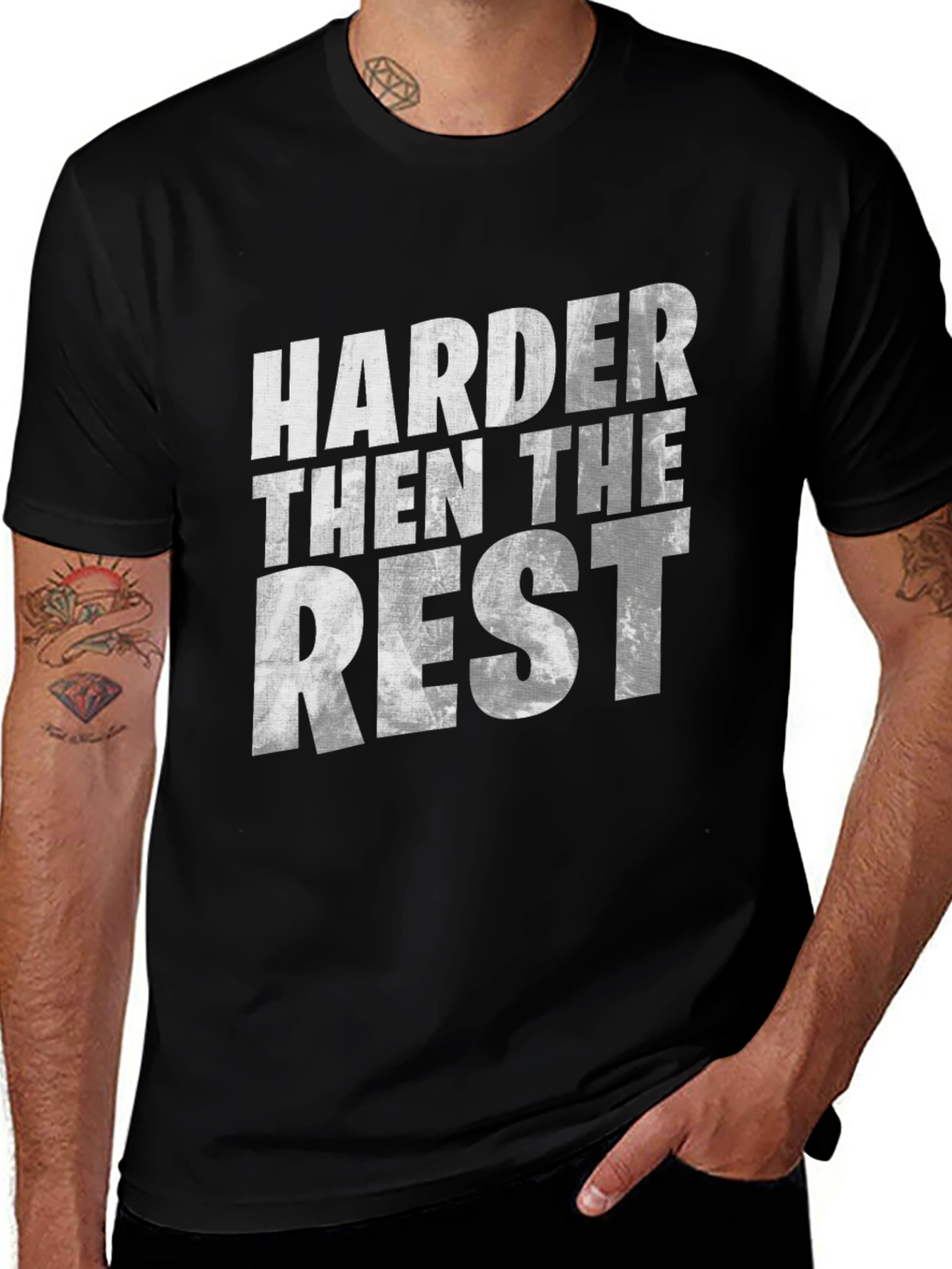 Variant 7 of Harder Than The Rest Graphic Tee