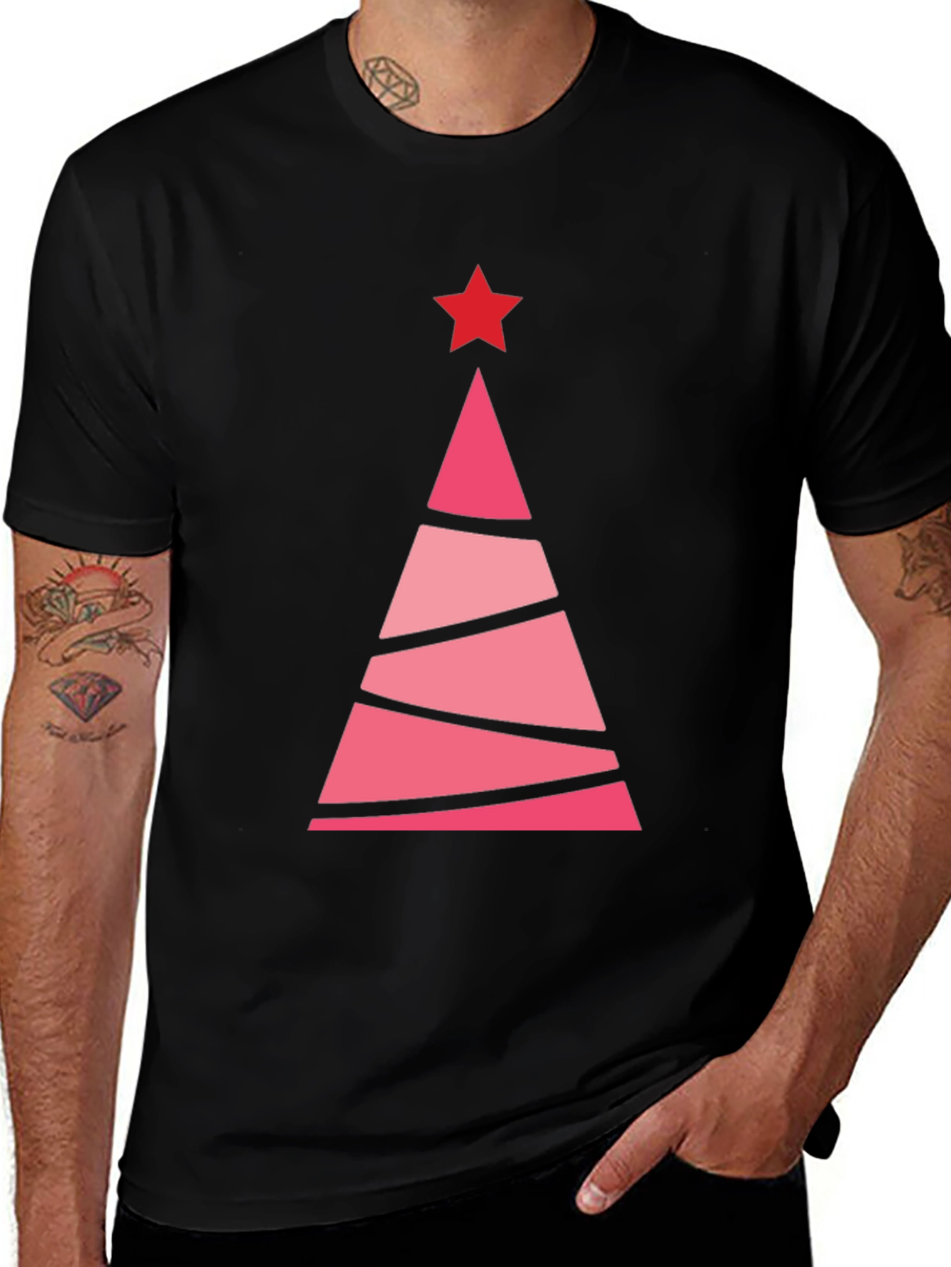 Christmas Tree Graphic Tee