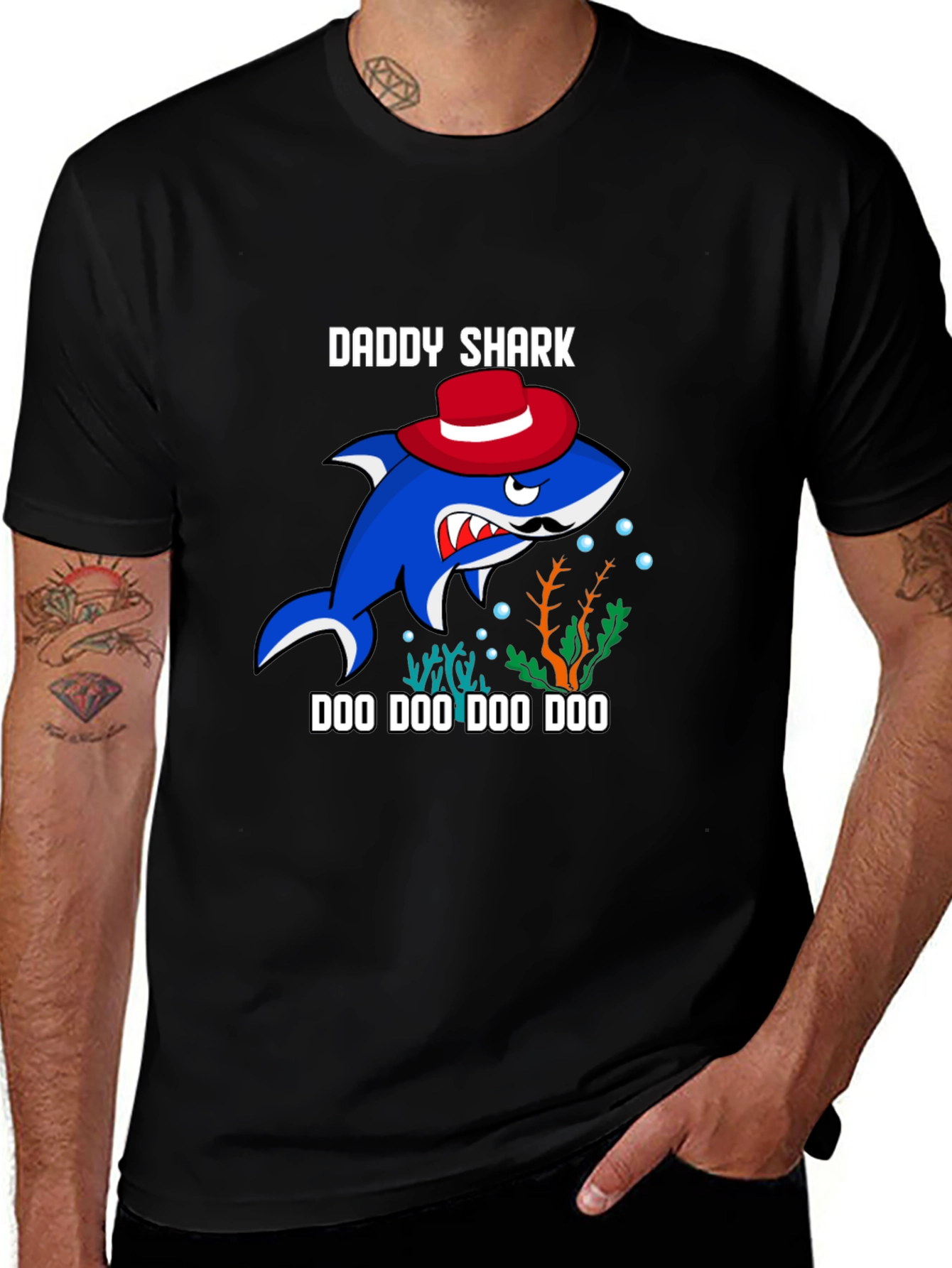 Daddy Shark T-Shirt - Doo Doo Doo