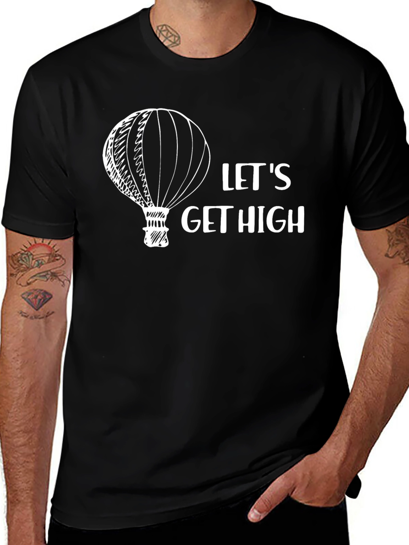 Variant 7 of Let's Get High T-Shirt