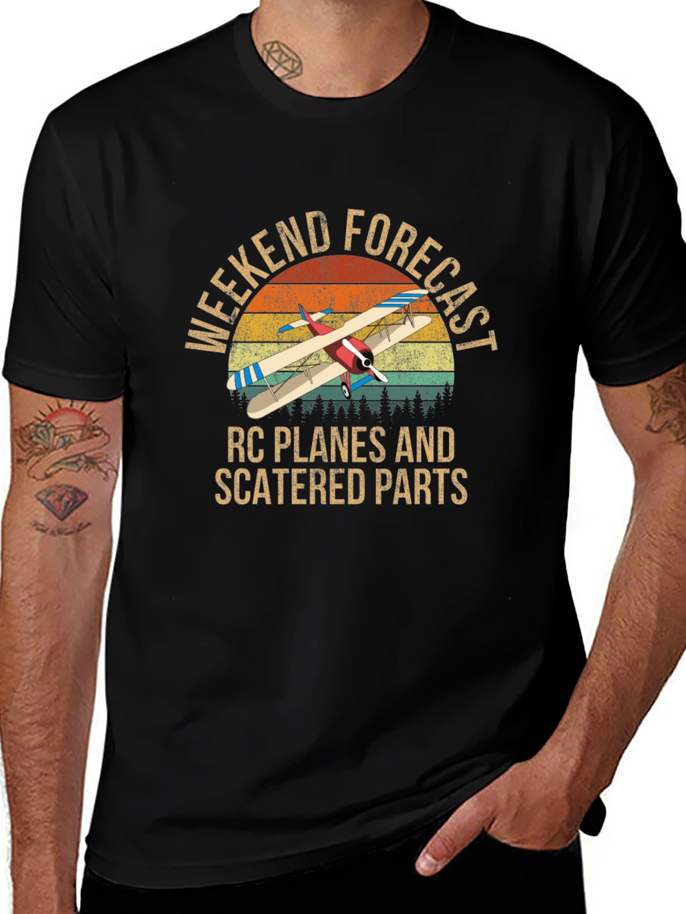 Weekend Forecast RC Planes T-Shirt