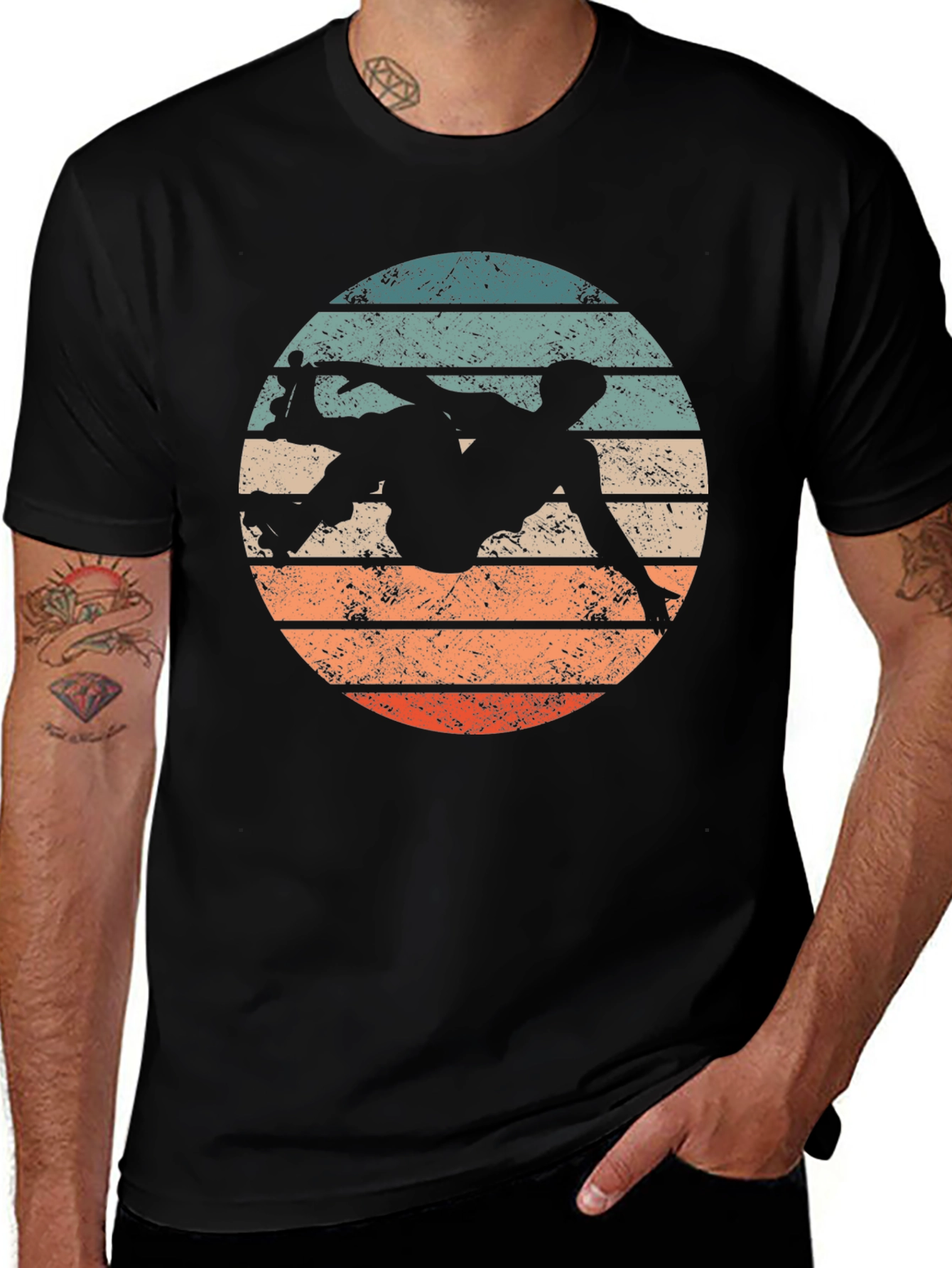Retro Skateboarder T-Shirt