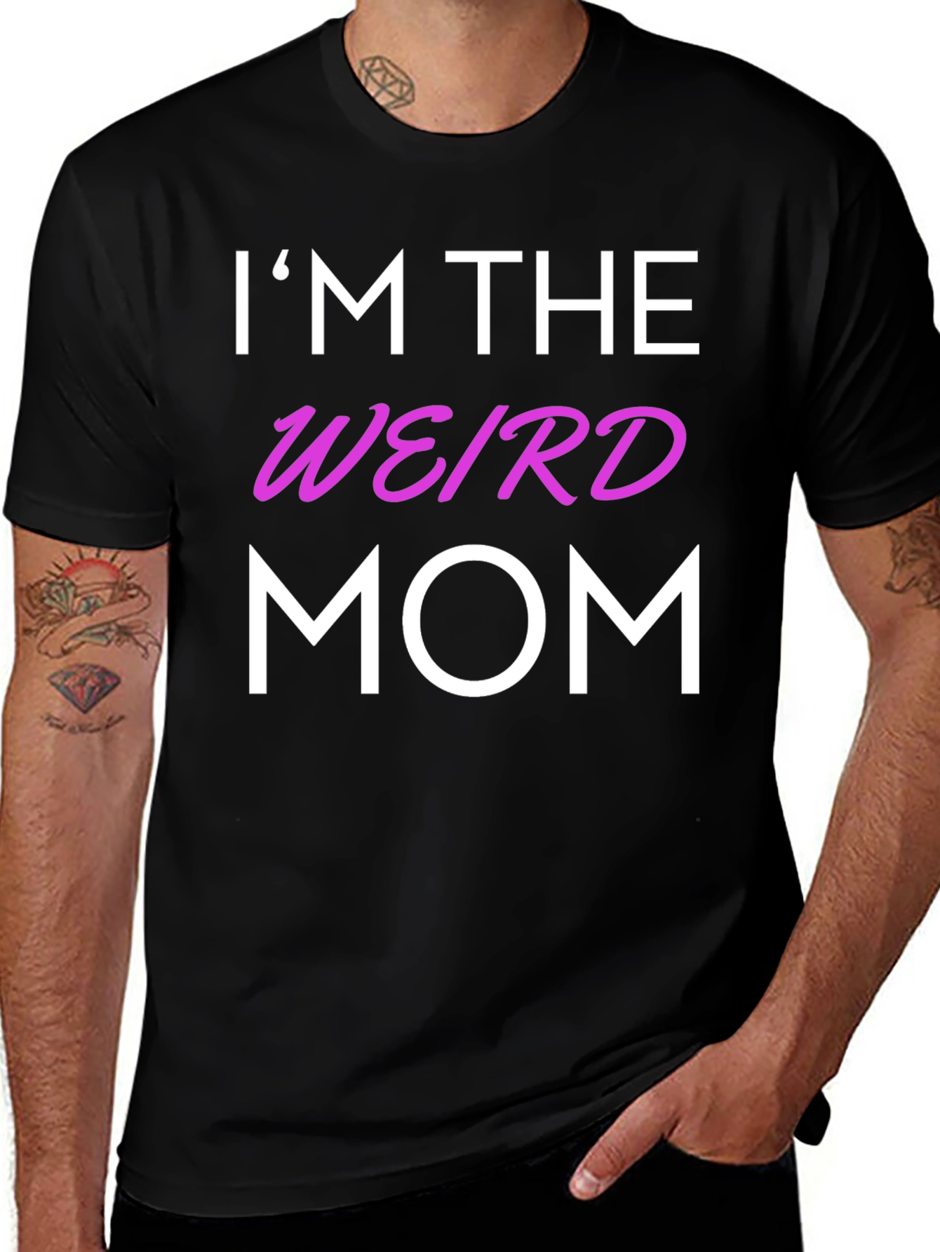 Variant 22 of I'm The Weird Mom Graphic T-Shirt