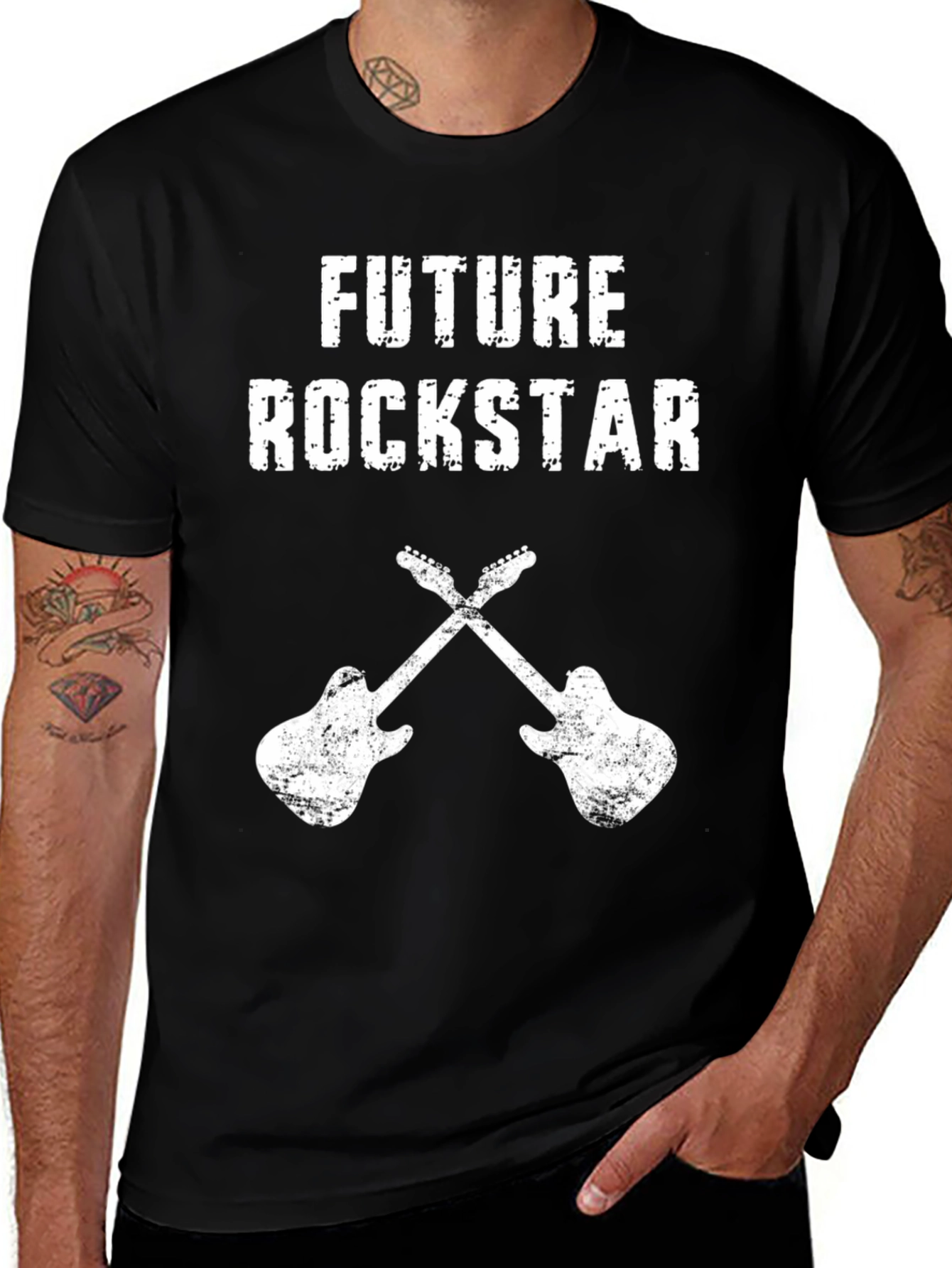 Variant 9 of Future Rockstar Graphic T-Shirt - Music Lover Tee