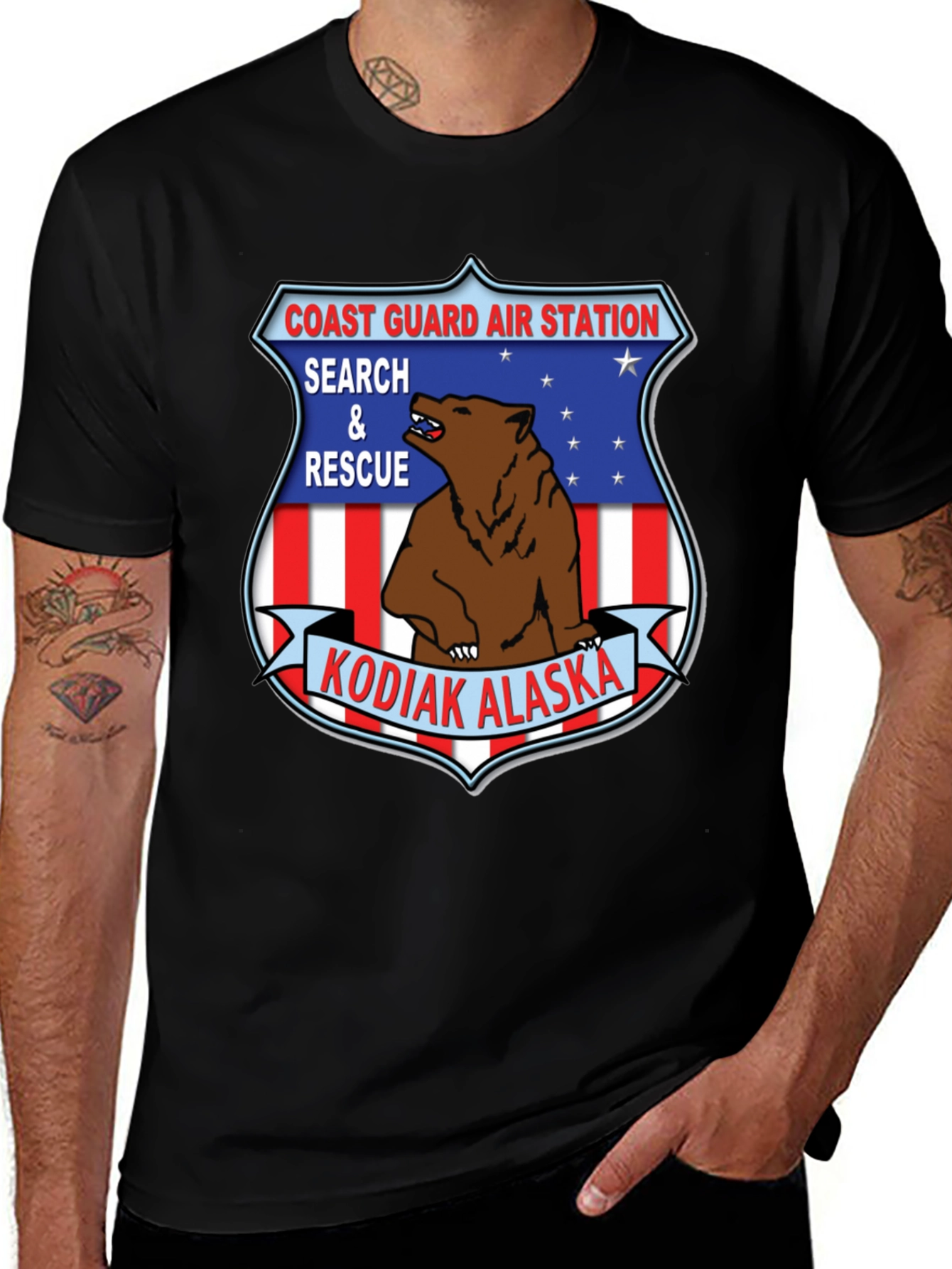 Coast Guard Air Station Kodiak Alaska T-Shirt