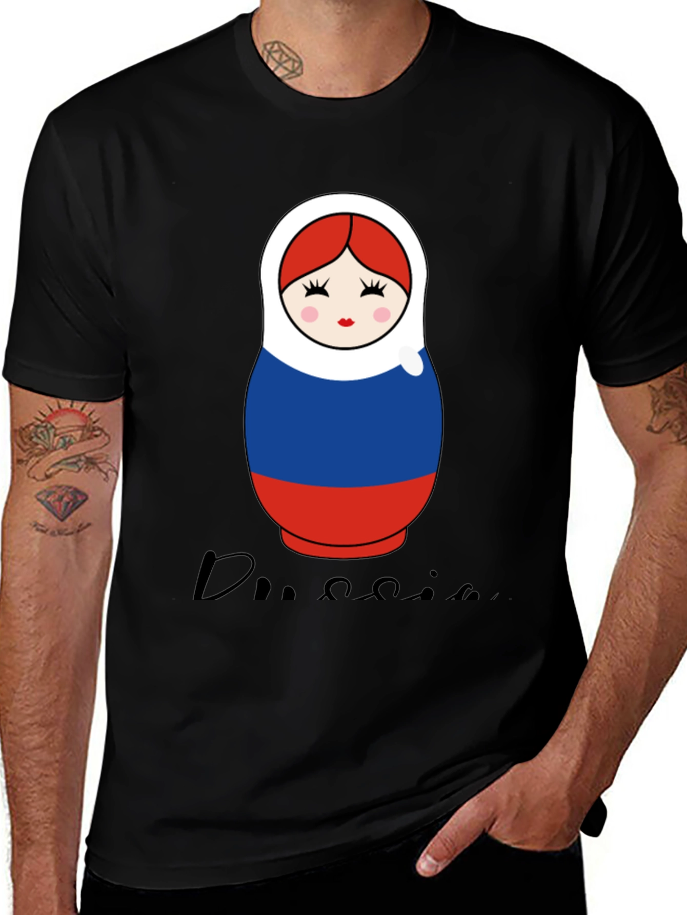 Variant 10 of Russian Doll Tee - Unique Graphic T-Shirt