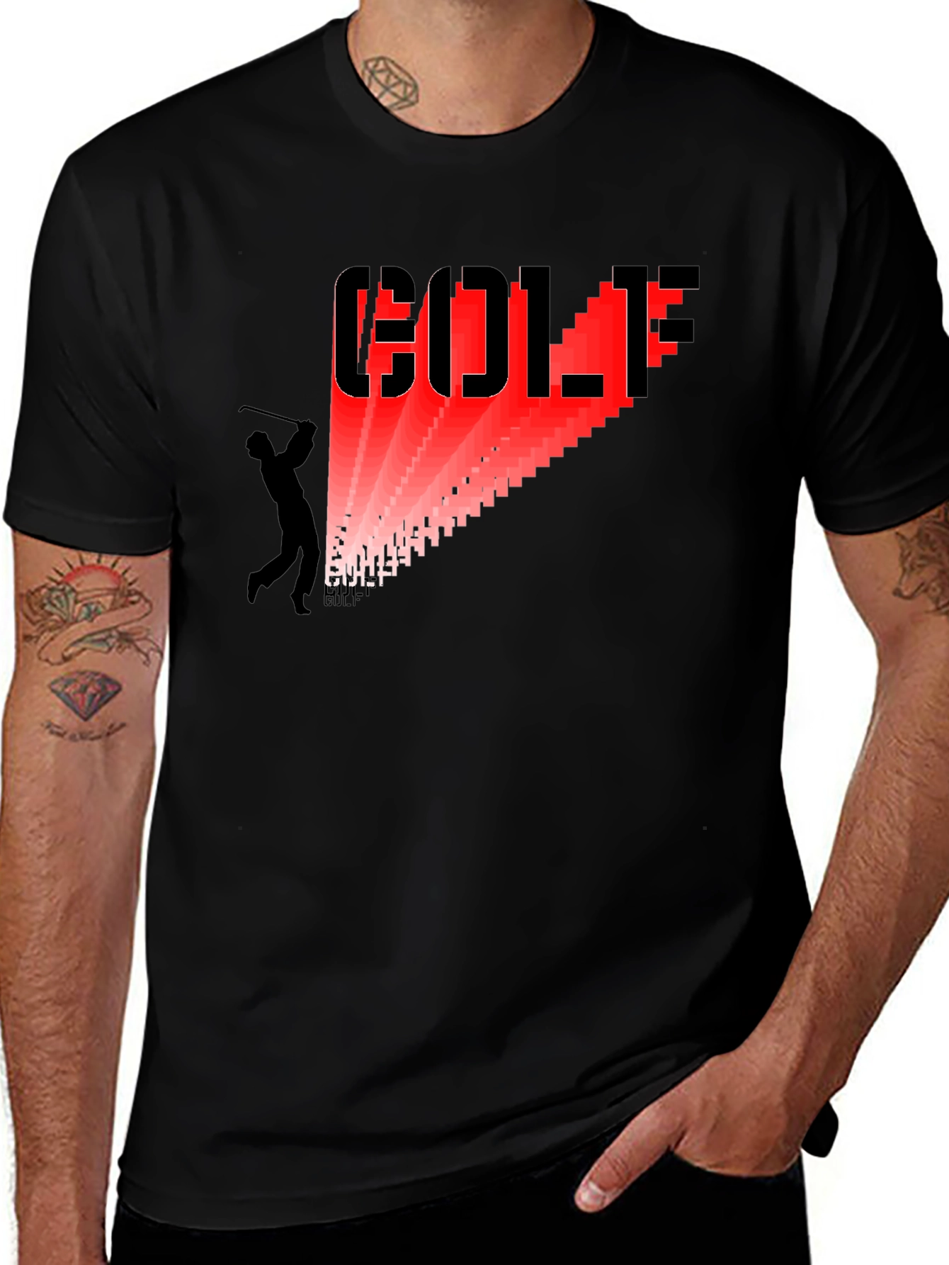 Variant 29 of Retro Golf Graphic T-Shirt