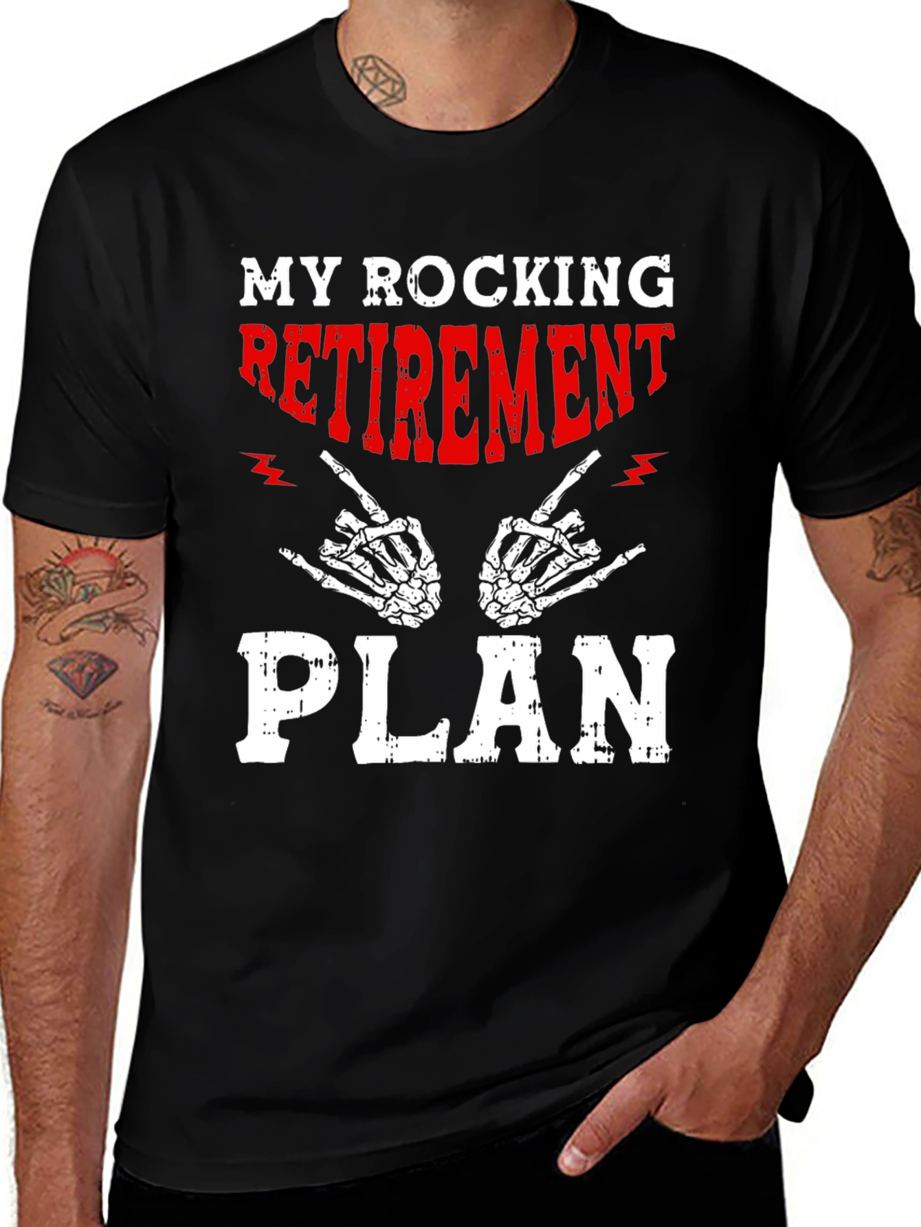 Rocking Retirement Plan T-Shirt