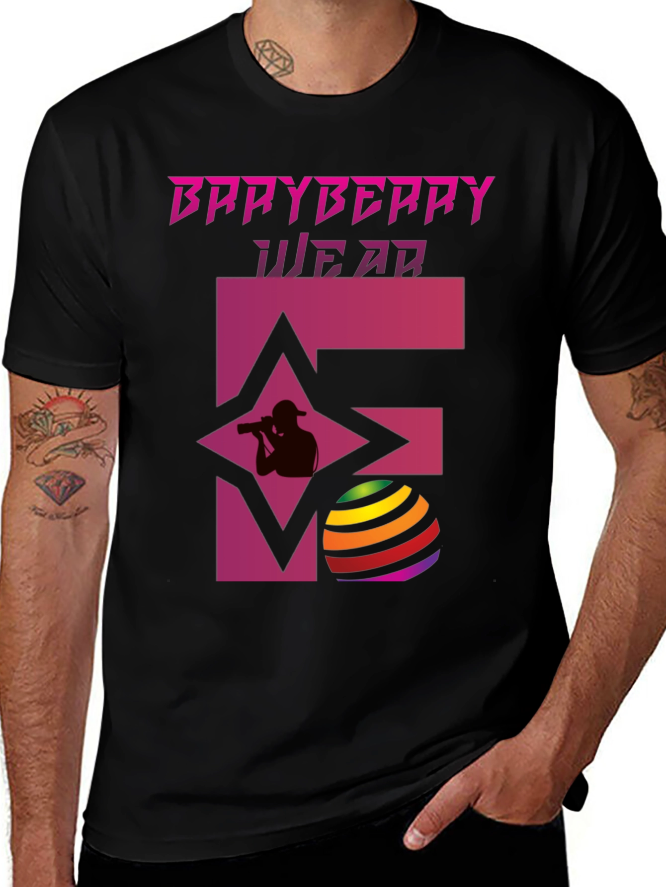 BarryBerry Wear T-Shirt - Graphic Print