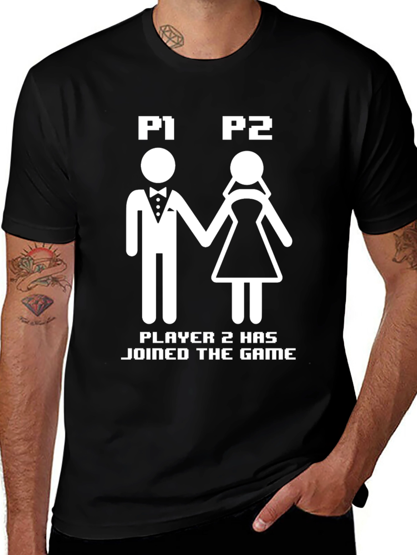 Player 1 & 2 Joined the Game T-Shirt