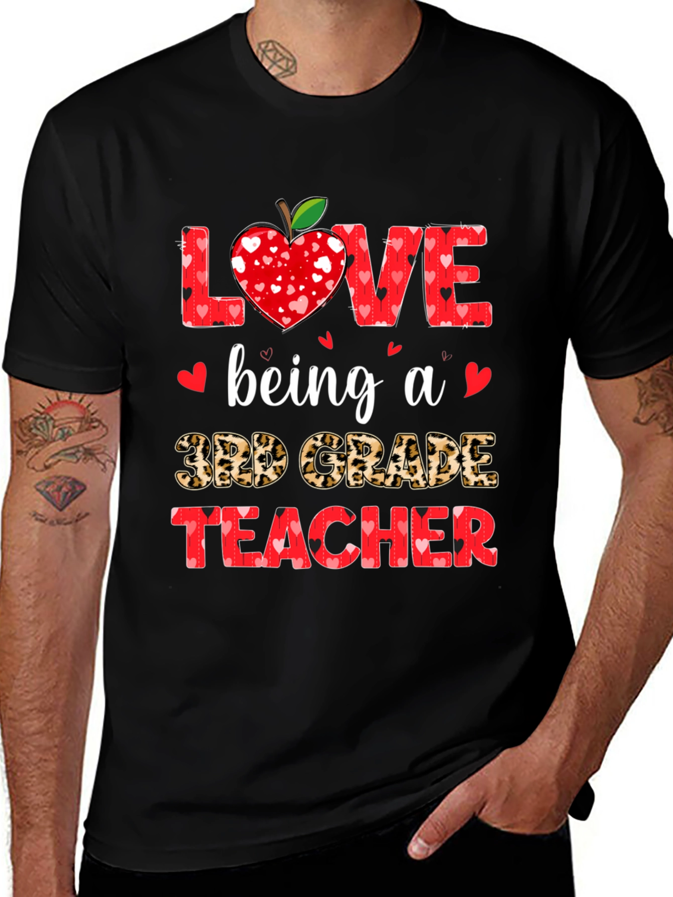 Variant 10 of Love Being a 3rd Grade Teacher T-Shirt