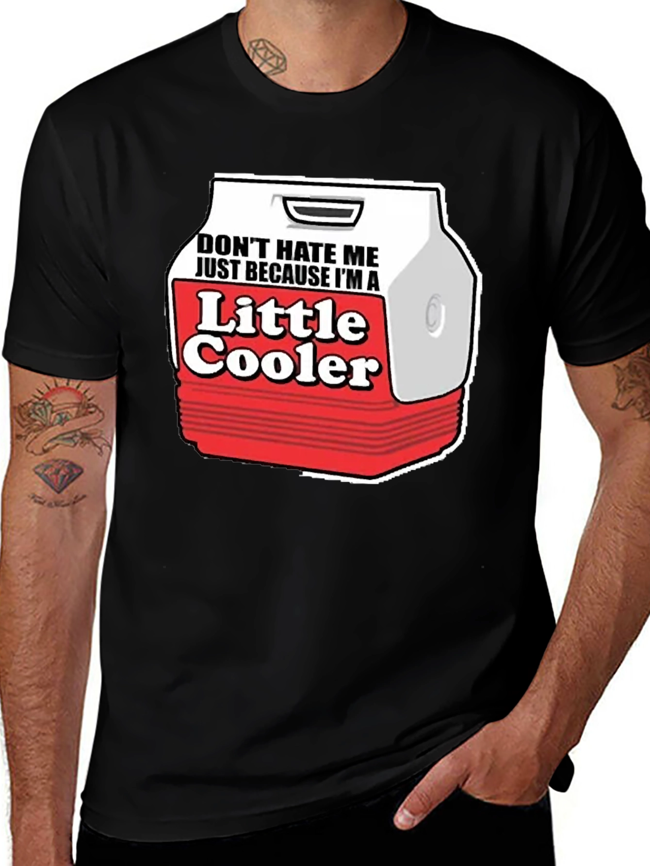 Variant 23 of Little Cooler Graphic Tee - Funny Novelty Shirt