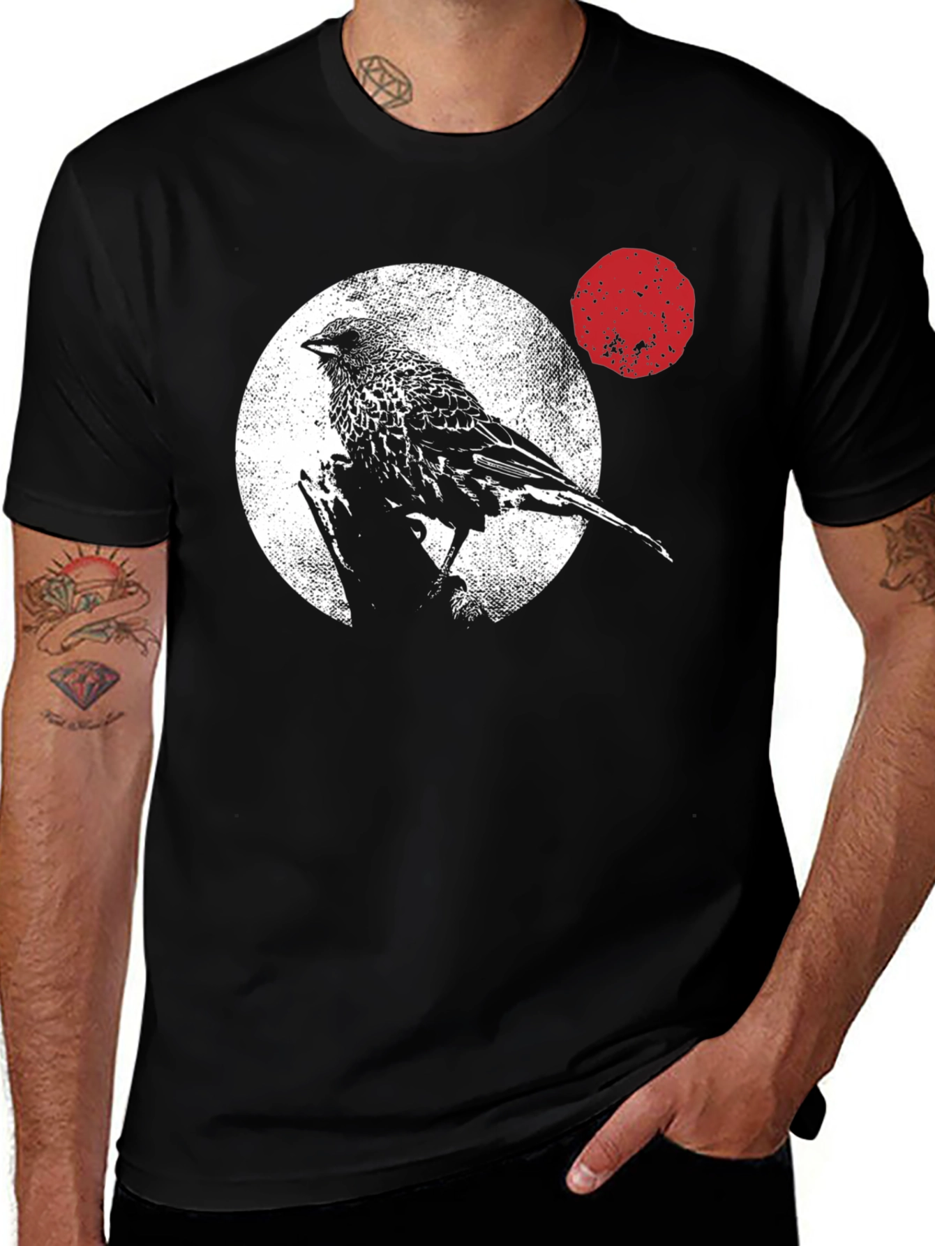 Variant 26 of Bird Silhouette Graphic Tee