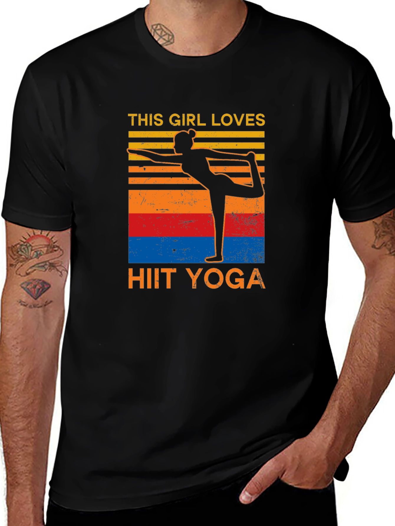 HIIT Yoga Lover Graphic Tee