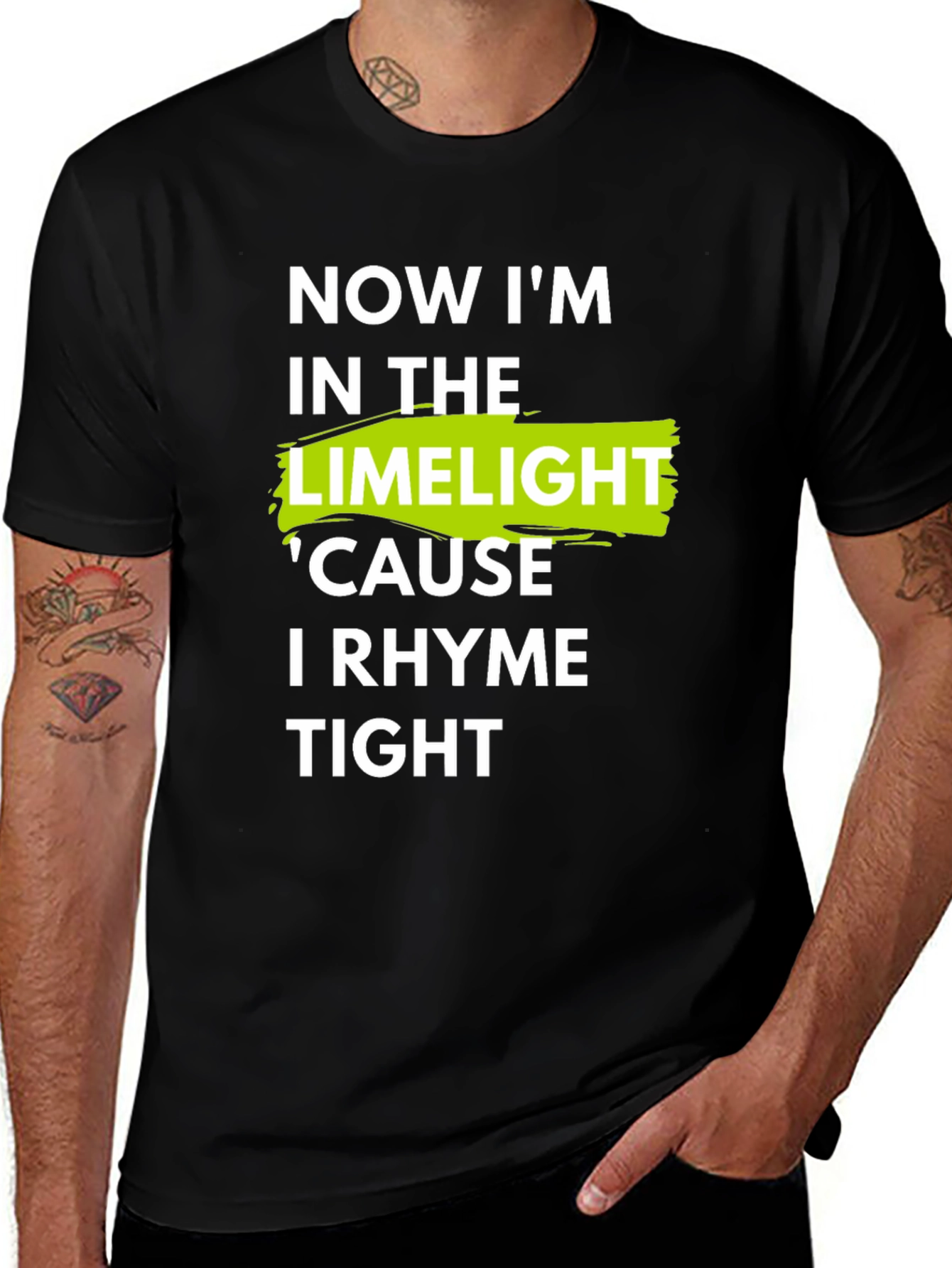Variant 28 of Now I'm in the Limelight Men's T-Shirt