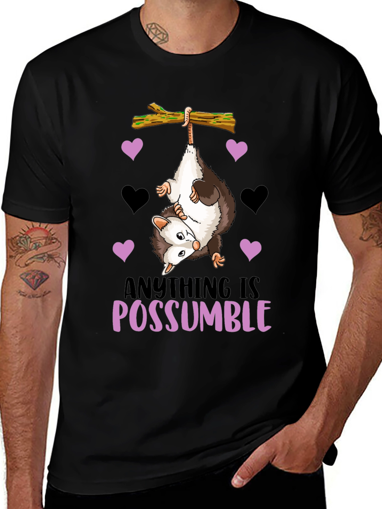 Variant 15 of Anything Is Possumble Graphic T-Shirt