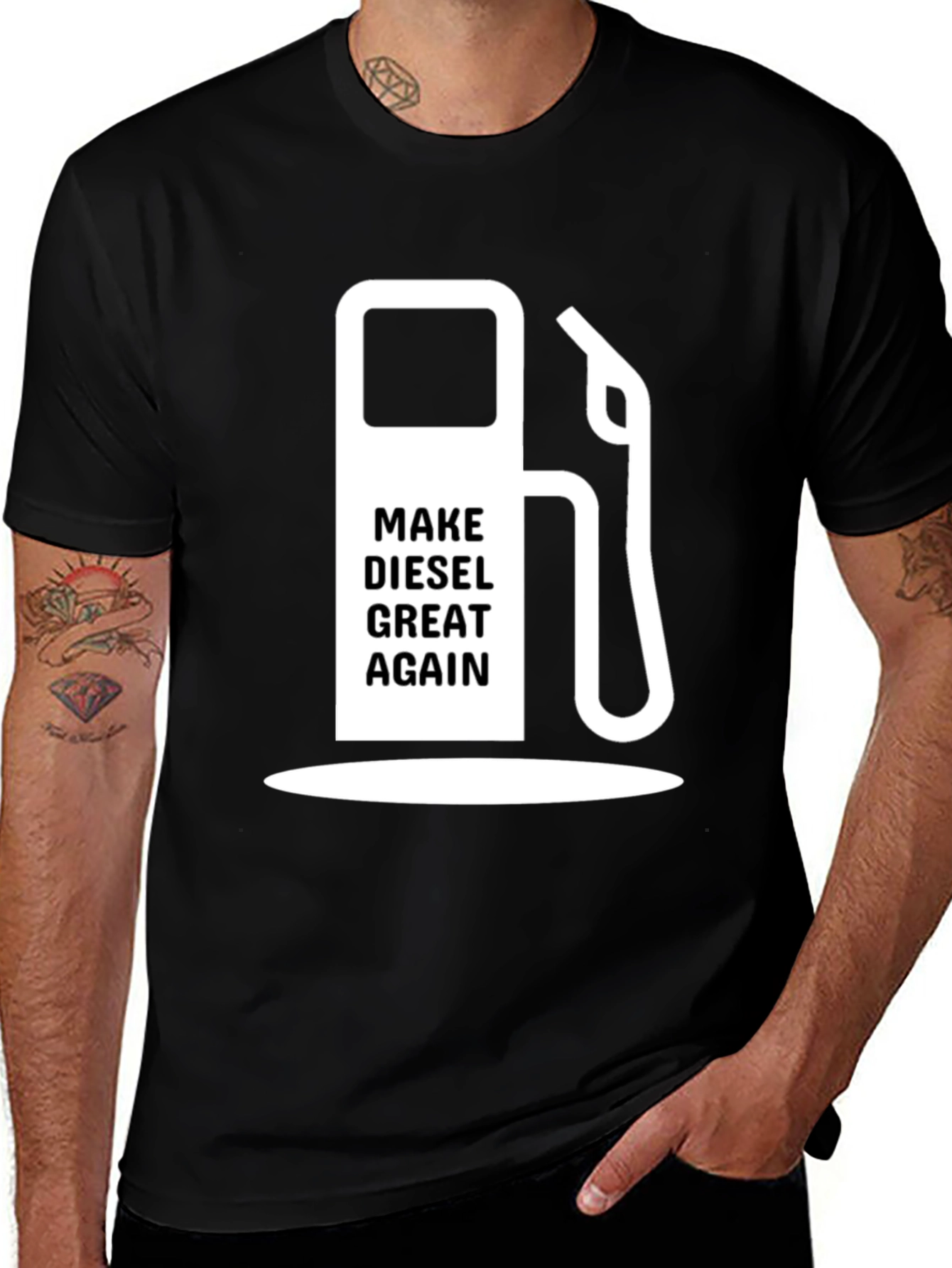 Variant 9 of Make Diesel Great Again Graphic Tee