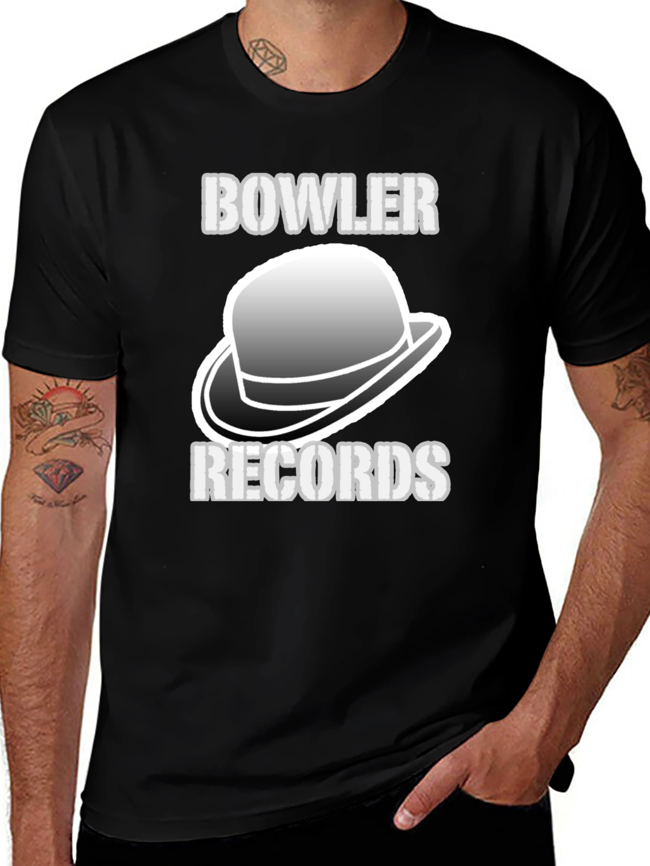 Variant 29 of Bowler Records Black T-Shirt