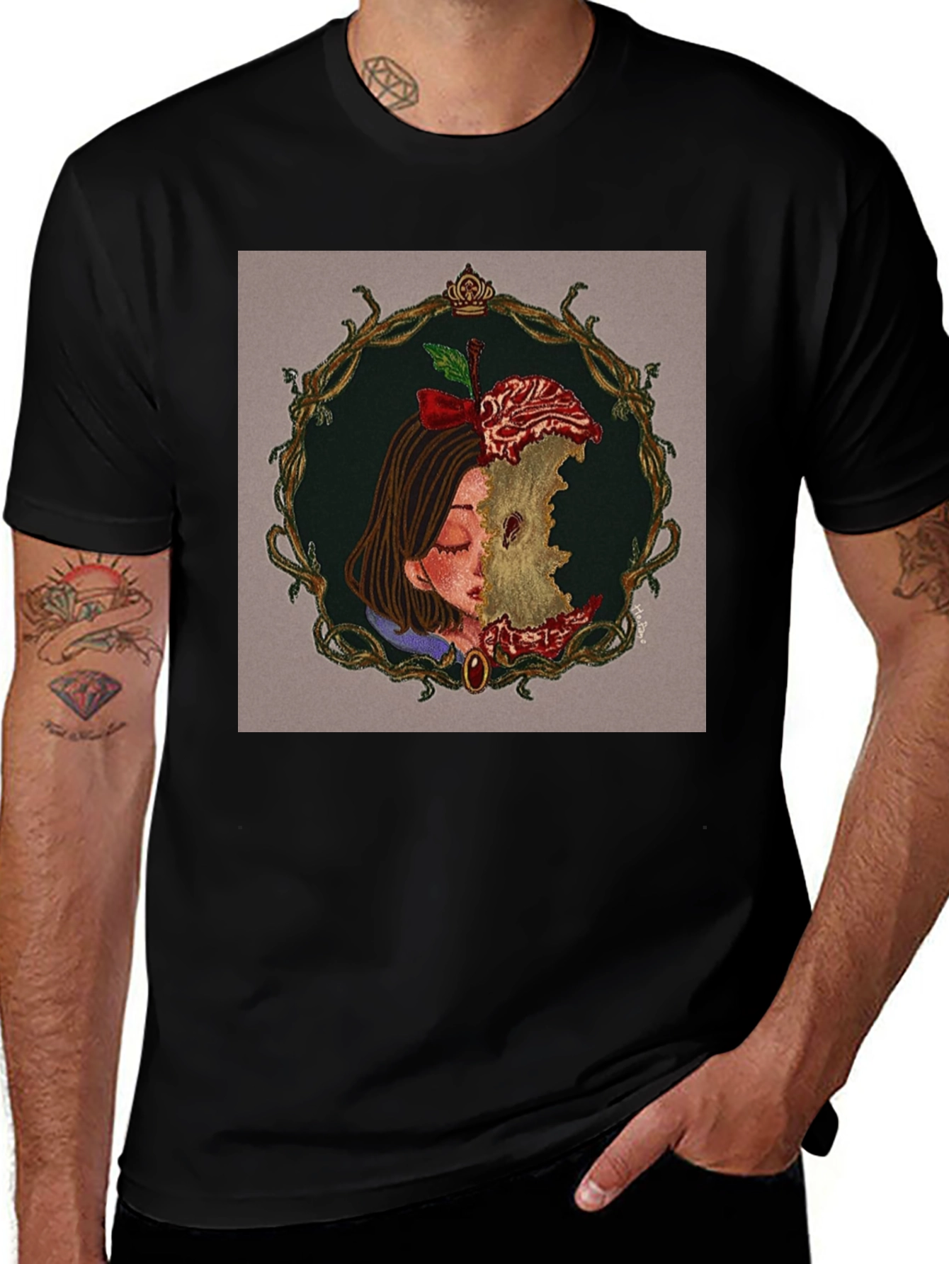 Variant 25 of Snow White Apple Bite T-Shirt