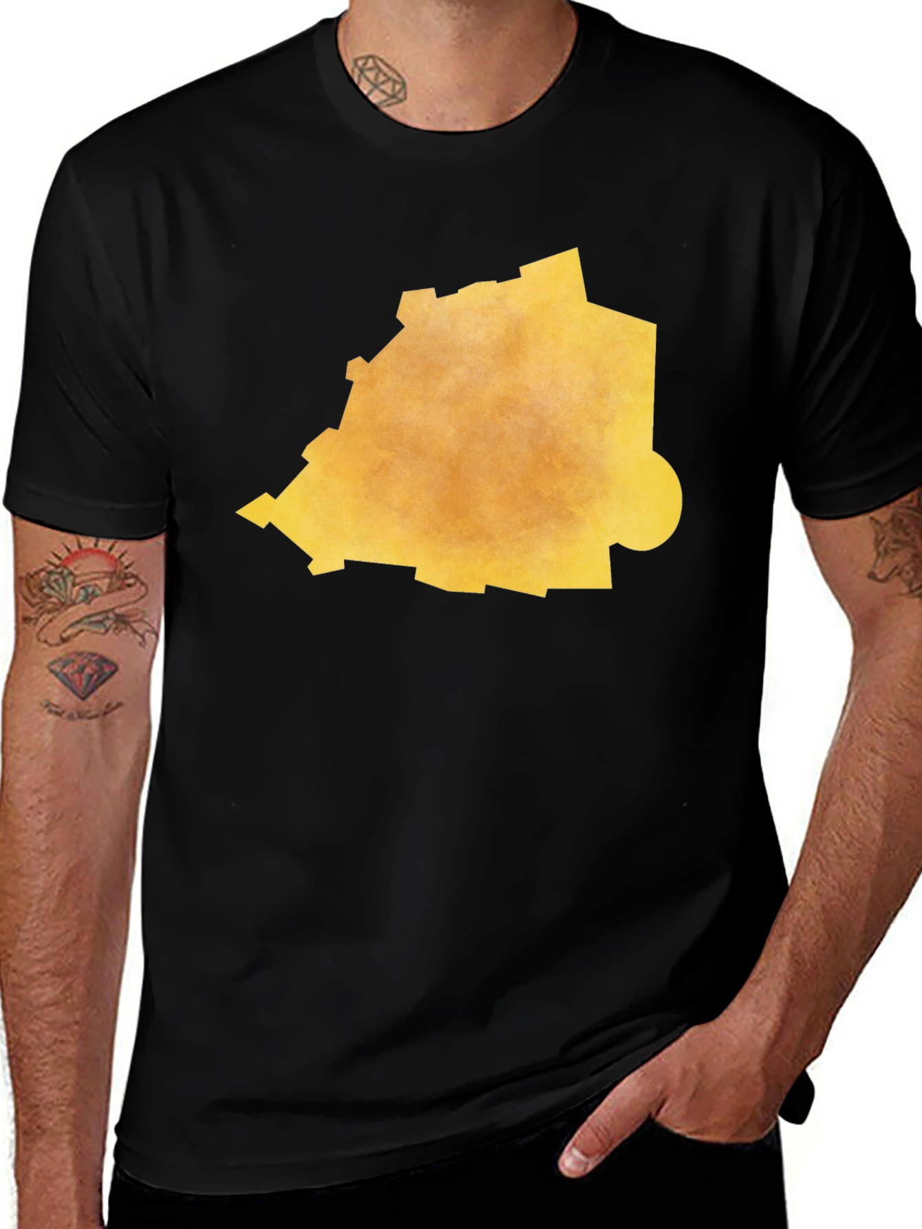 Vatican City Map T-Shirt - Stylish Geographic Tee