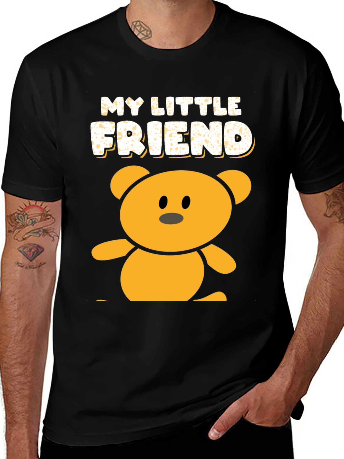 Variant 19 of My Little Friend Bear Graphic T-Shirt