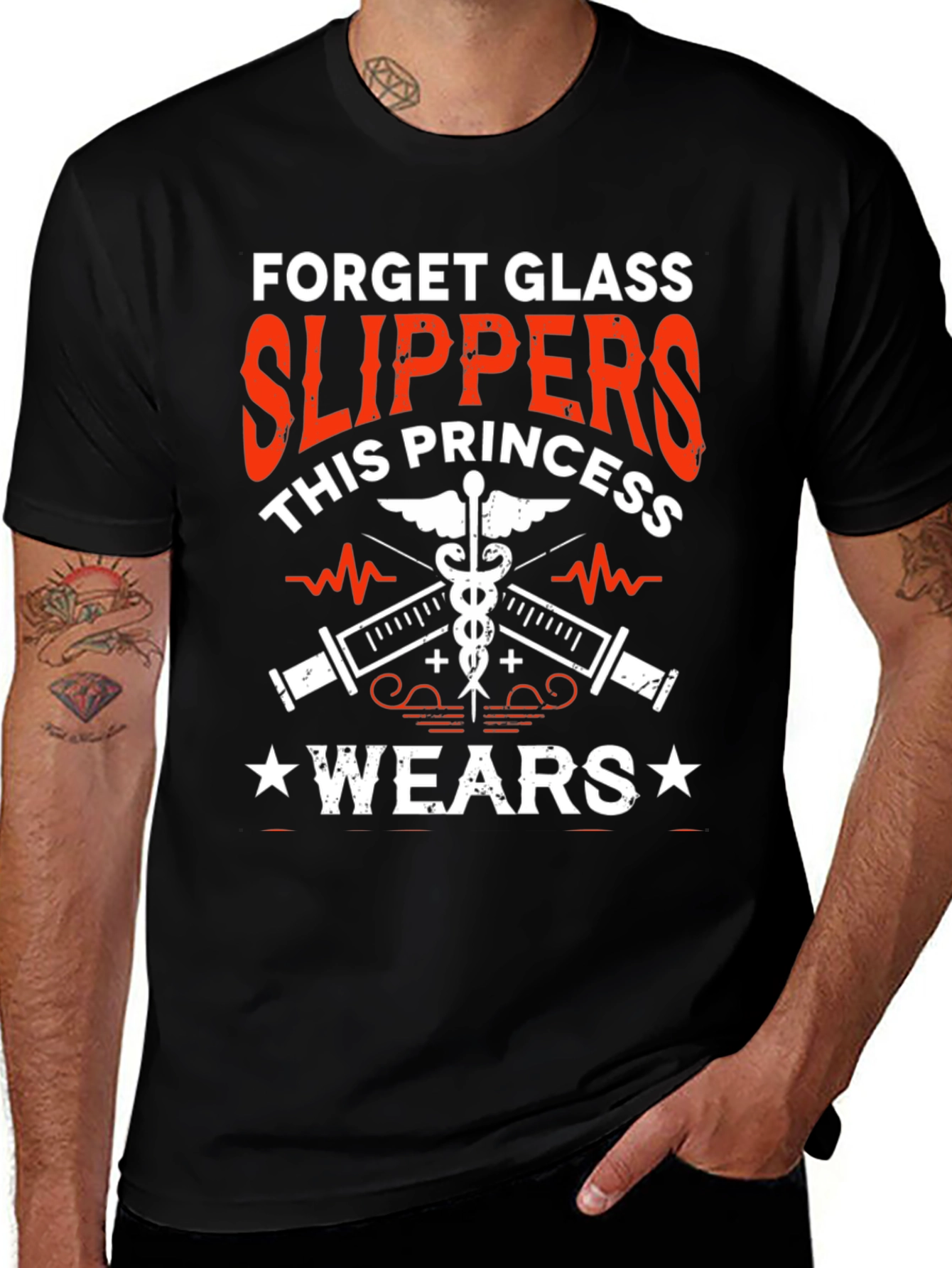Variant 9 of Nurse Princess T-Shirt - Forget Glass Slippers!
