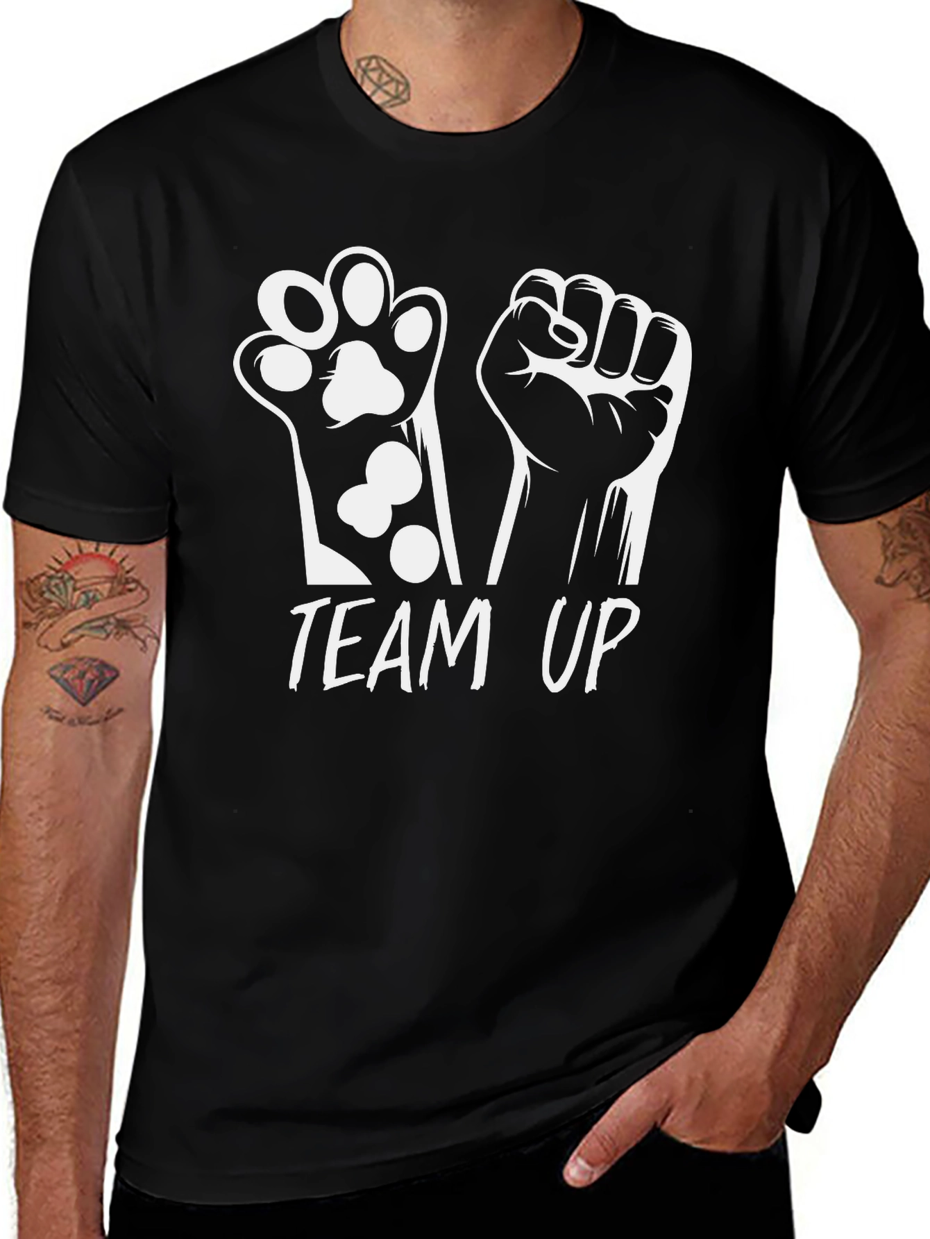 Variant 8 of Team Up Graphic Tee
