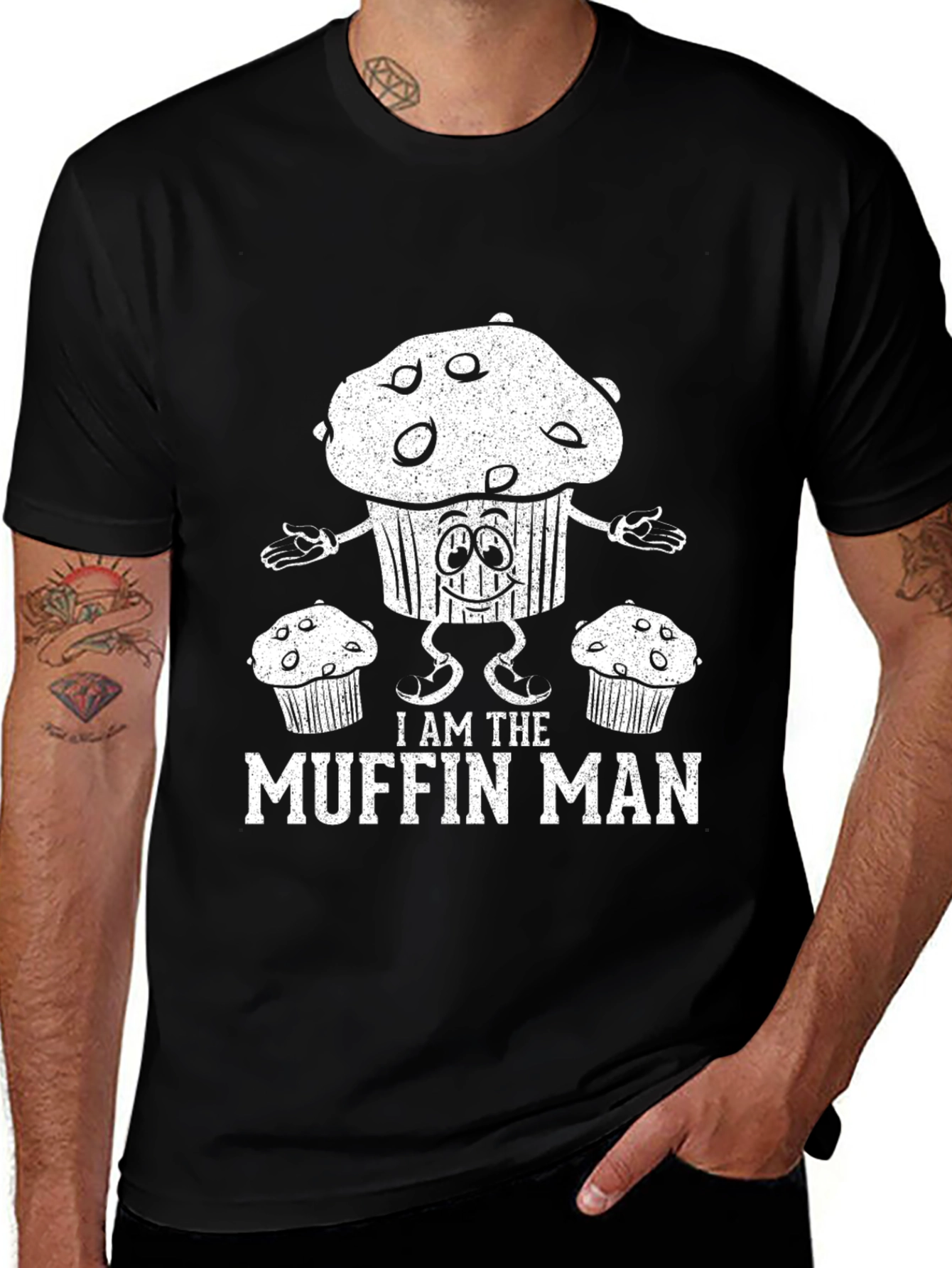 Variant 28 of I Am The Muffin Man T-Shirt