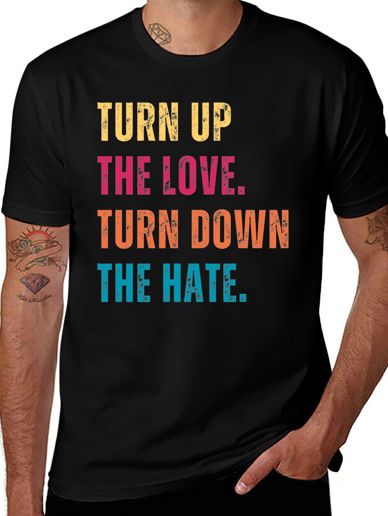 Variant 7 of Turn Up the Love Graphic Tee