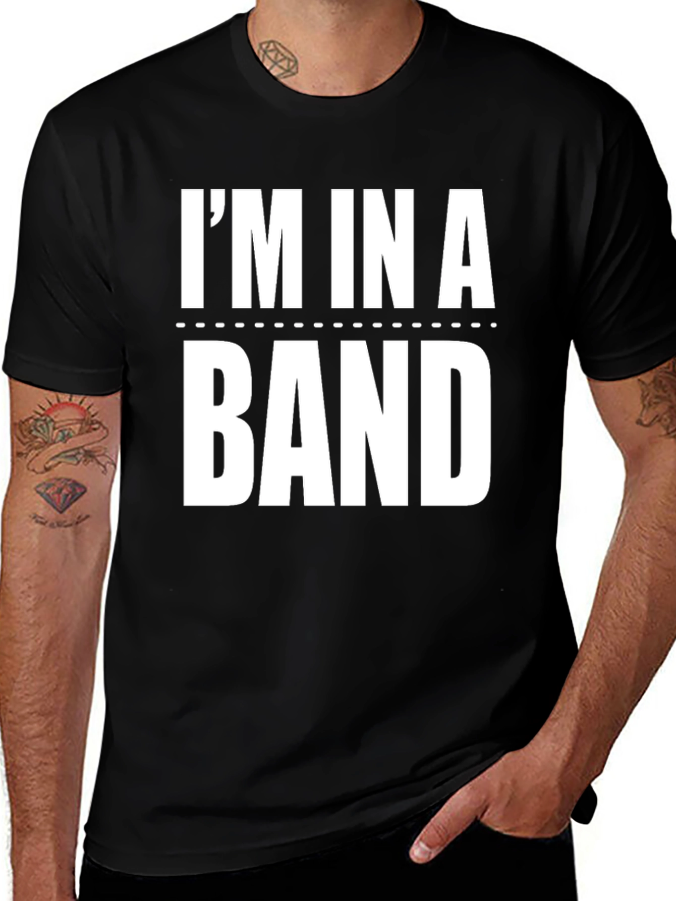 Variant 10 of I'm In a Band Funny Music T-Shirt