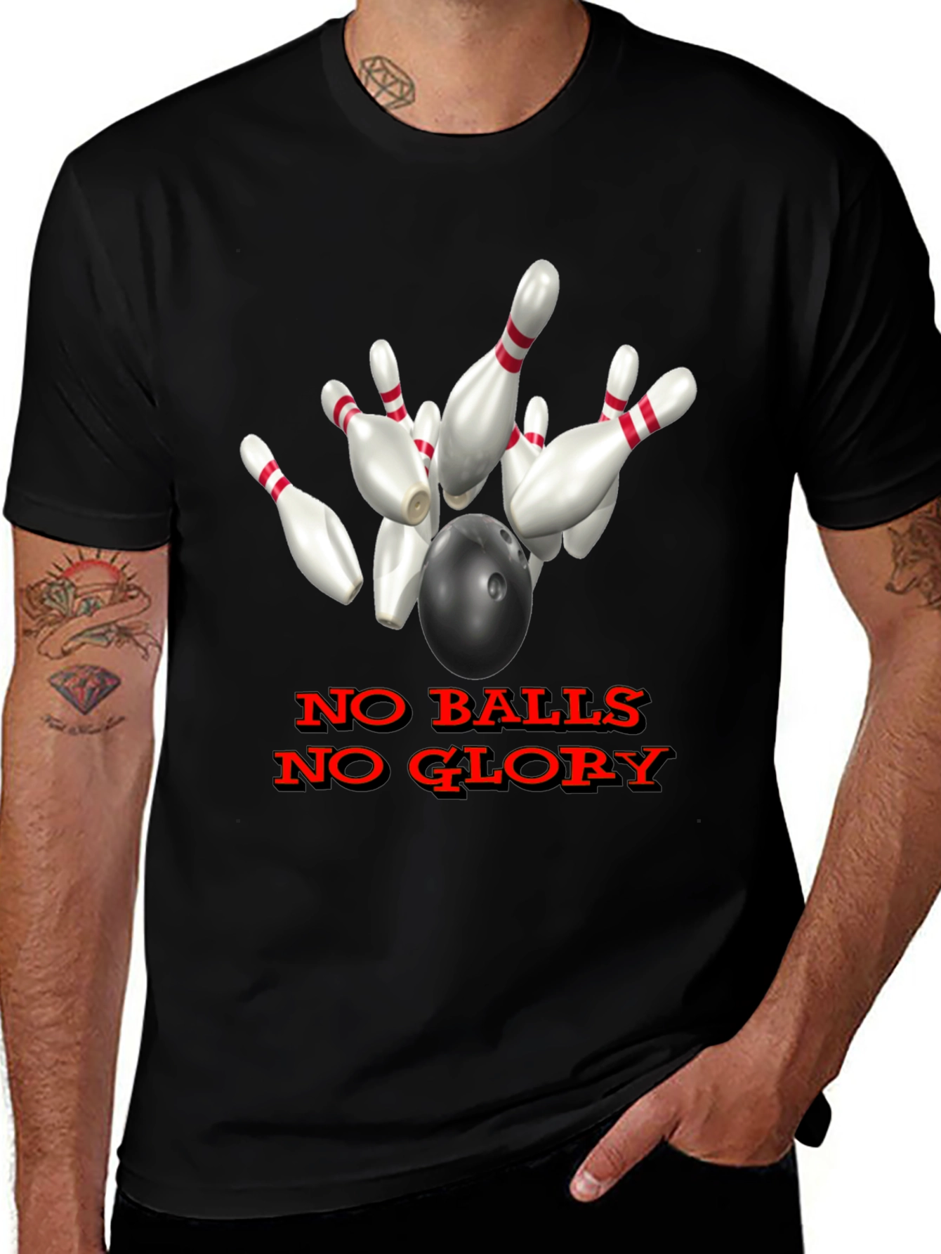 Variant 15 of No Balls No Glory T-Shirt