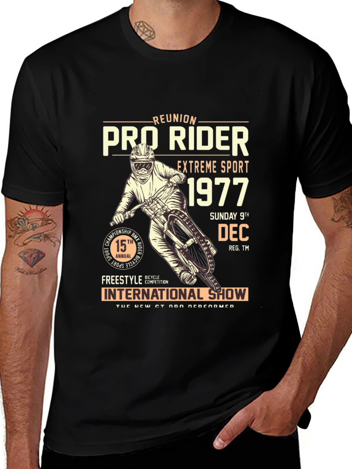 Pro Rider Reunion T-Shirt - Extreme Sport 1977