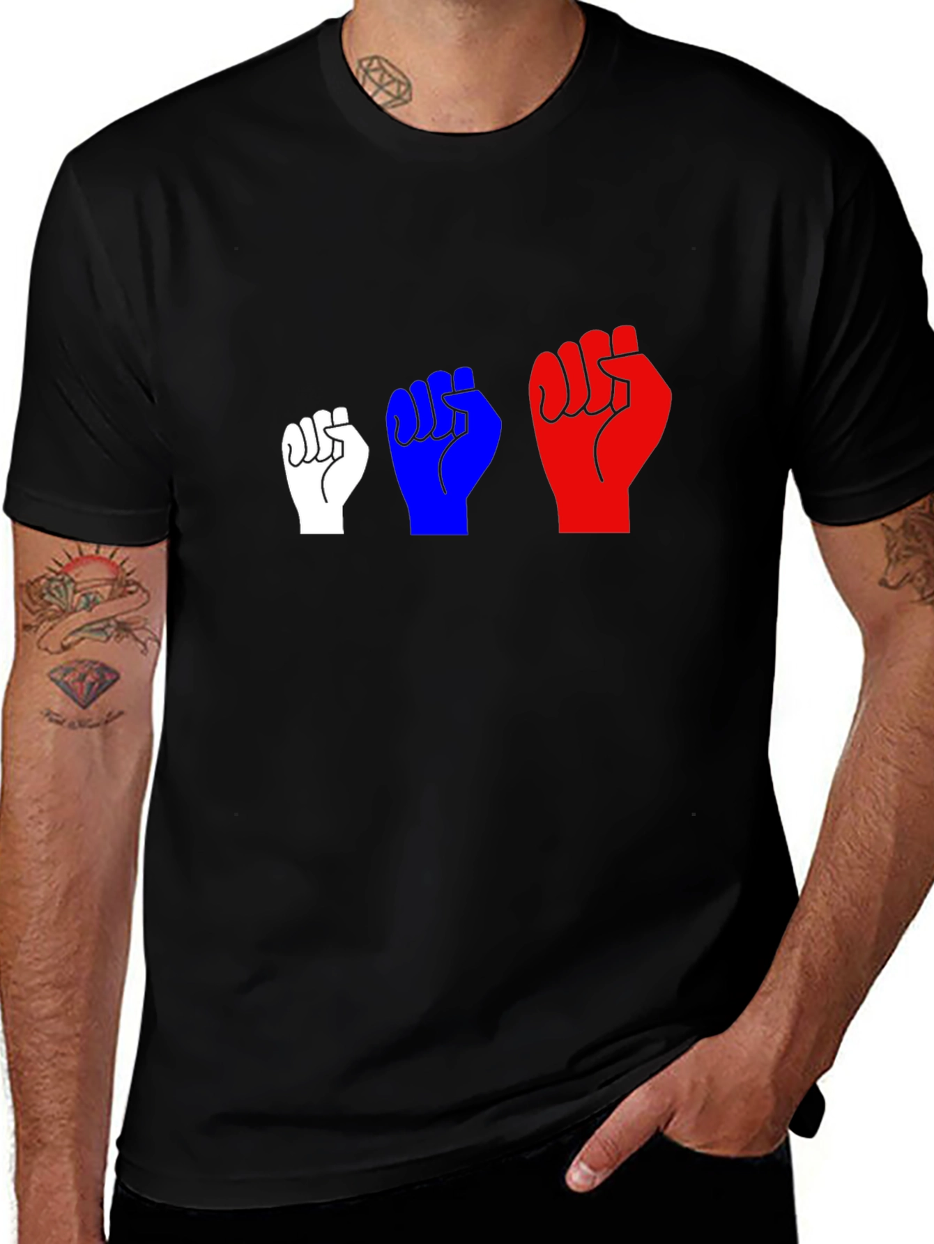 Variant 10 of Graphic Tee - Raised Fist Design