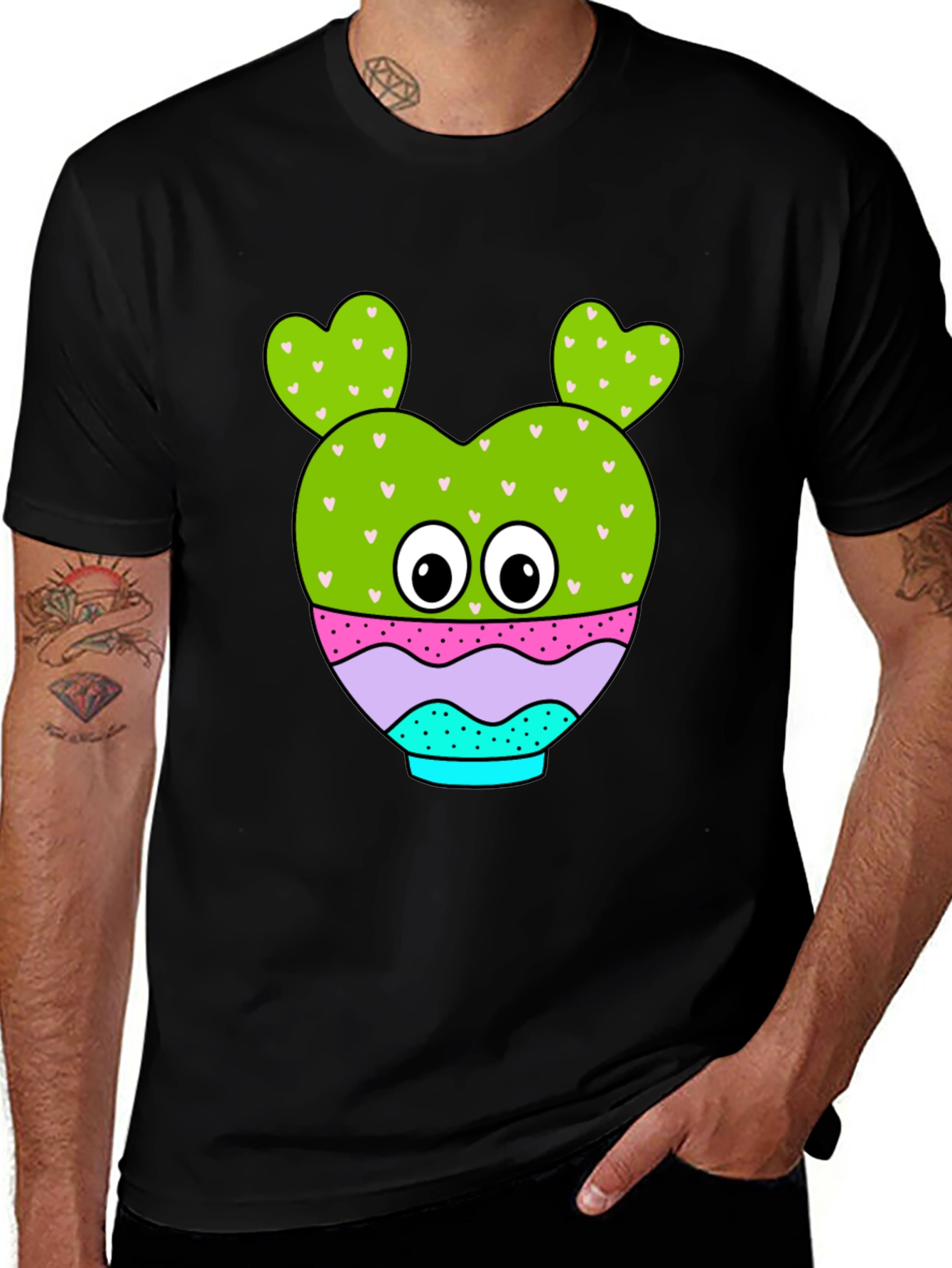 Variant 8 of Cute Cactus T-Shirt