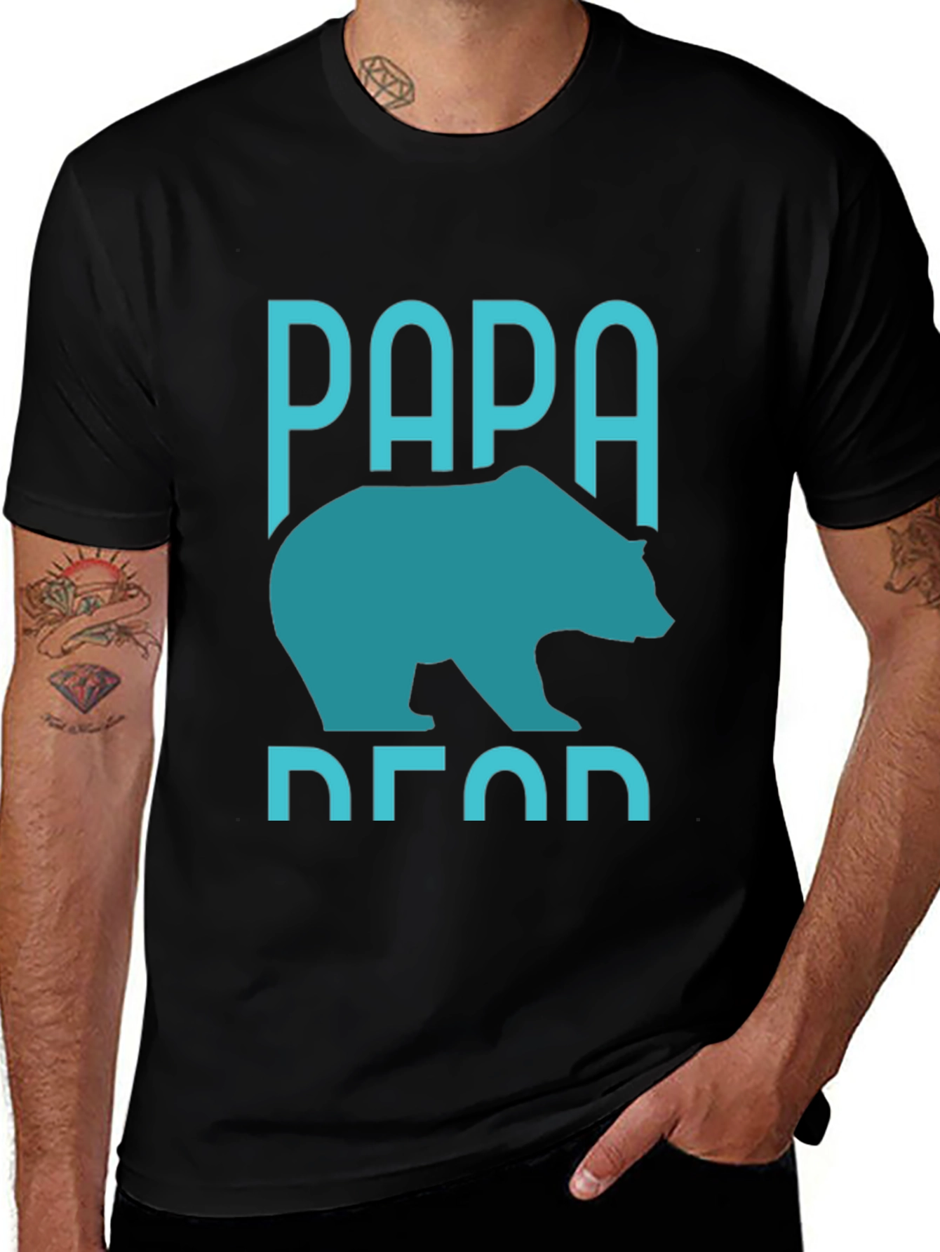 Variant 6 of Papa Bear T-Shirt - Father's Day Gift