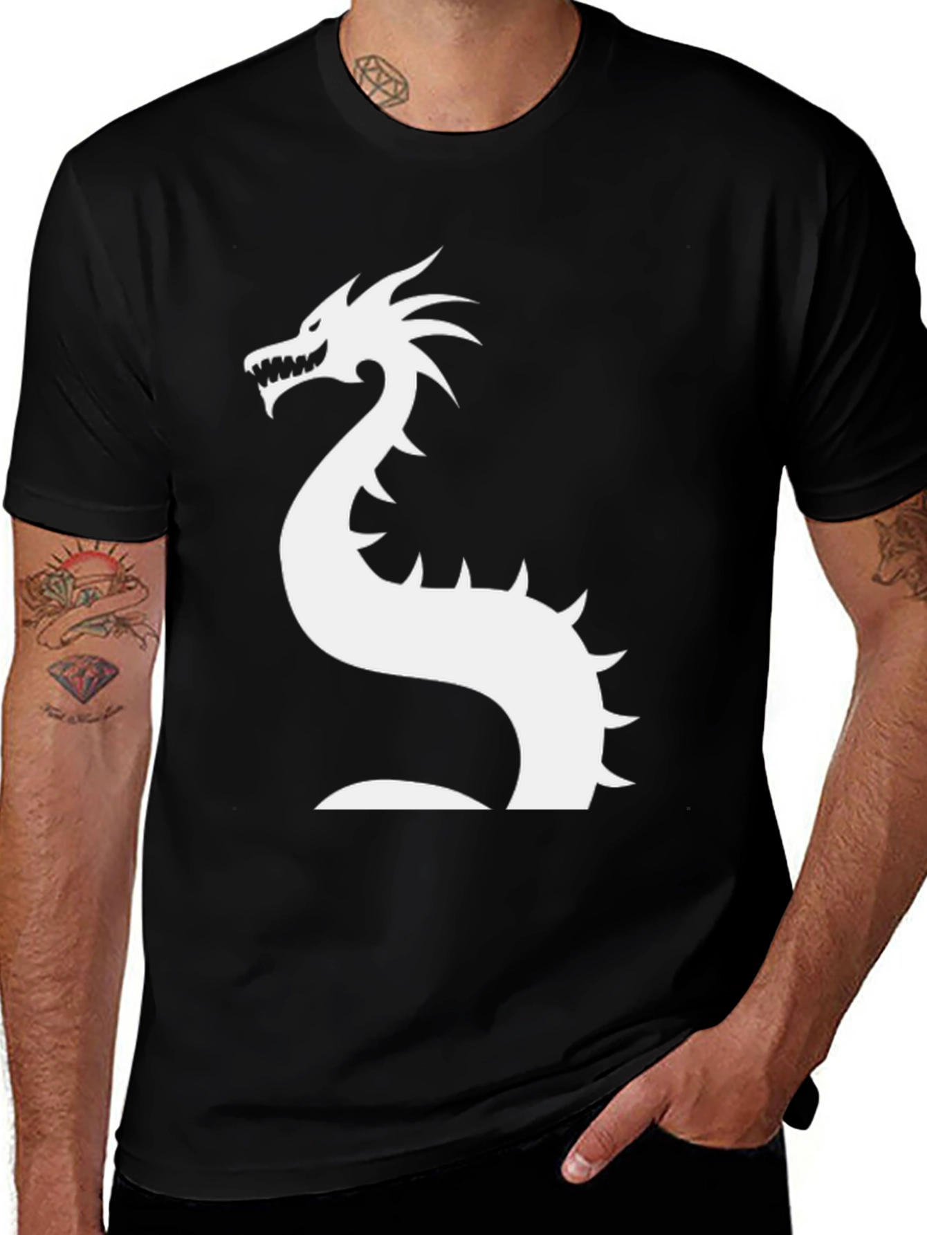 Black Dragon Graphic Tee
