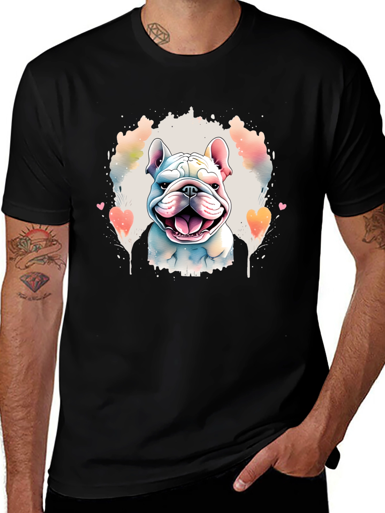 Variant 22 of Dog Graphic T-Shirt - Stylish Men's Tee