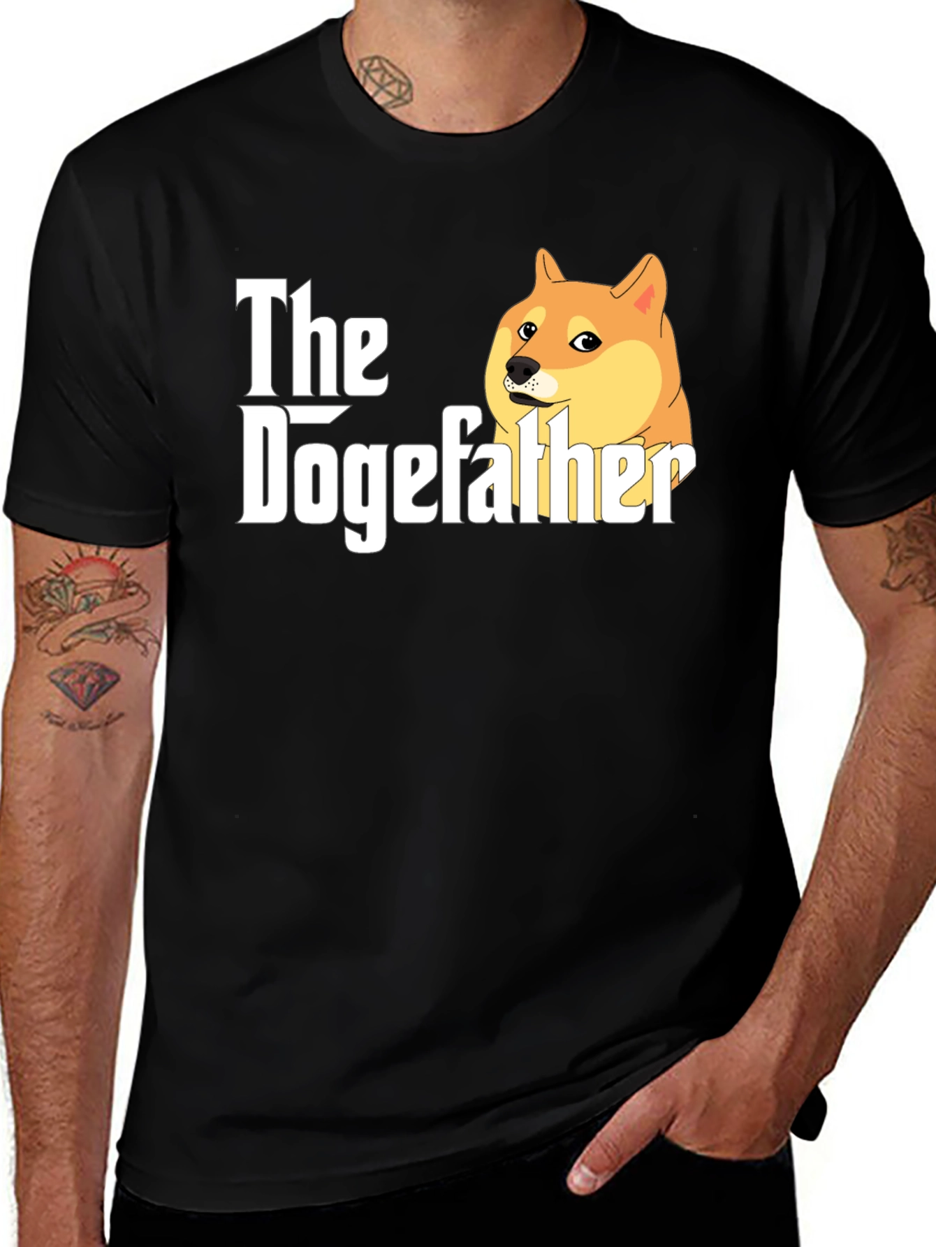 The Dogefather T-Shirt - Funny Doge Meme Shirt
