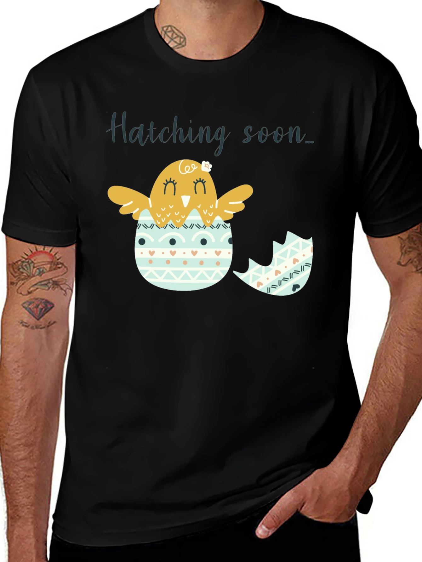 Variant 5 of Hatching Soon Graphic Tee