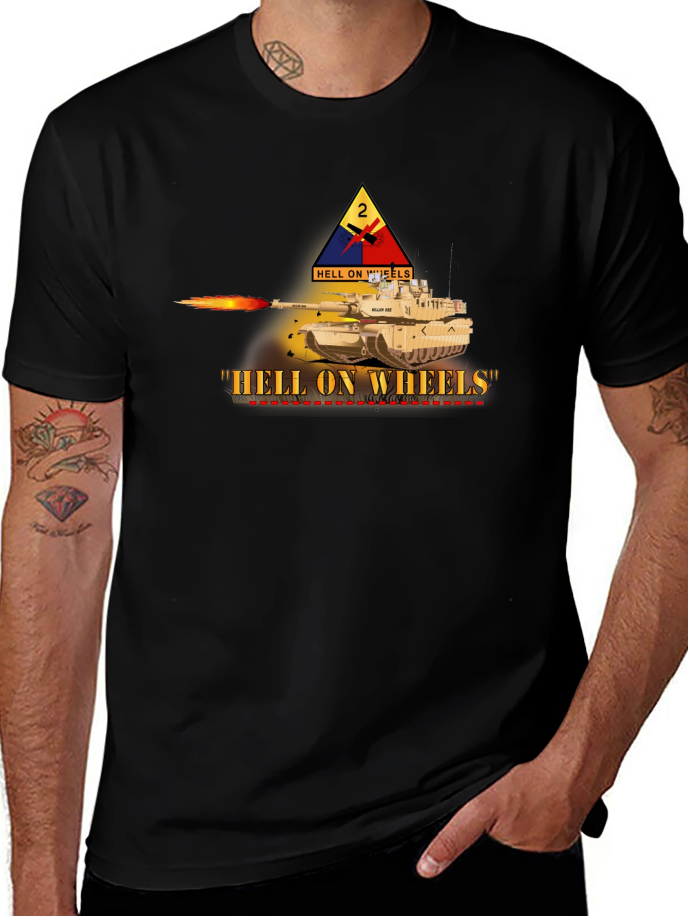 Variant 4 of Hell on Wheels Tank Graphic Tee