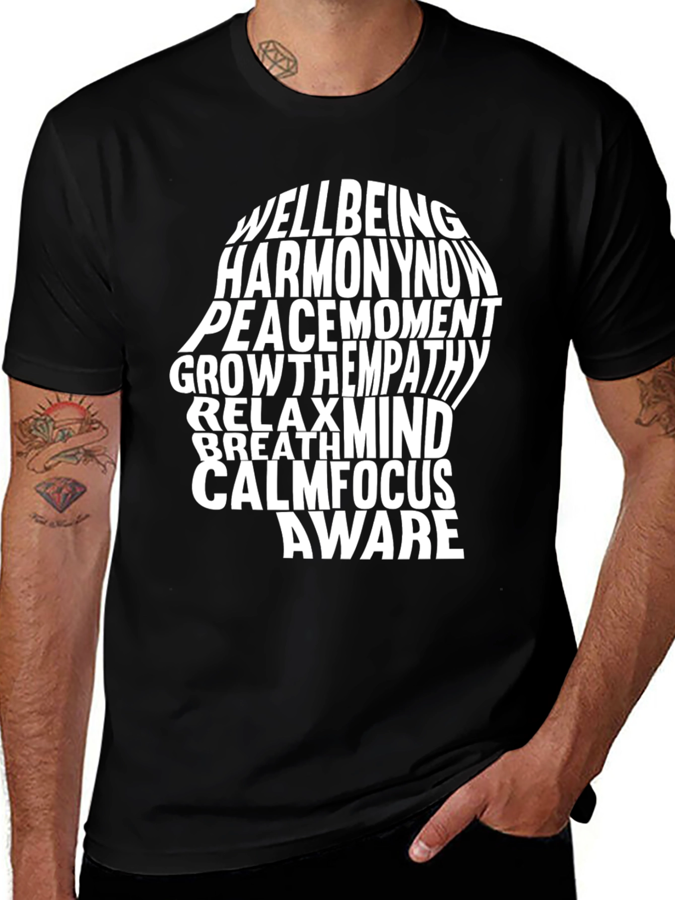 Variant 15 of Wellbeing Harmony Graphic T-Shirt