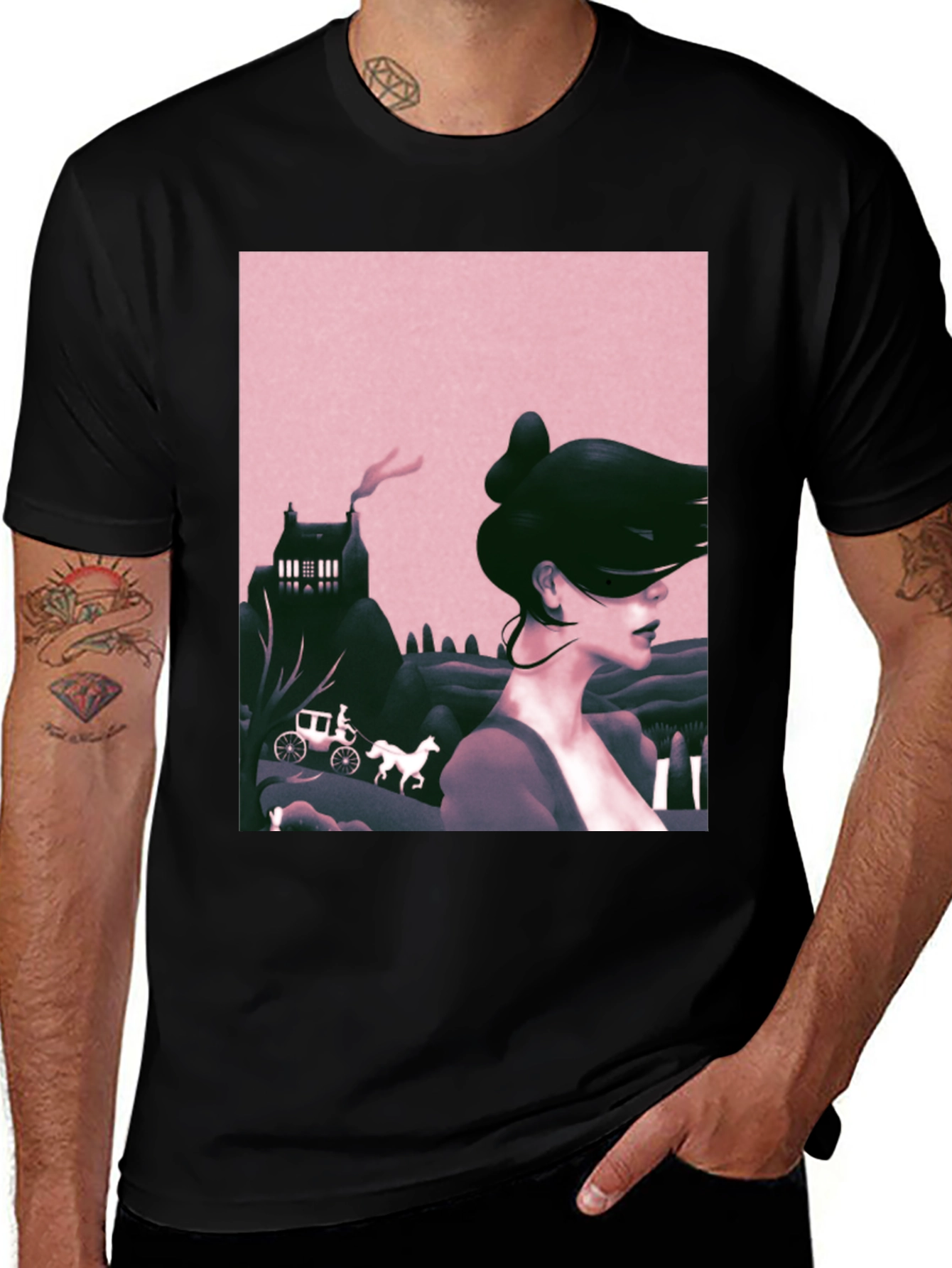 Variant 2 of Gothic Romance Graphic Tee