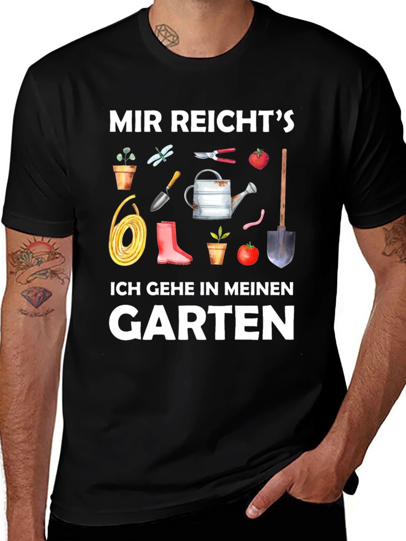 Gardening T-Shirt: Mir Reicht's, Ich Gehe in Meinen Garten