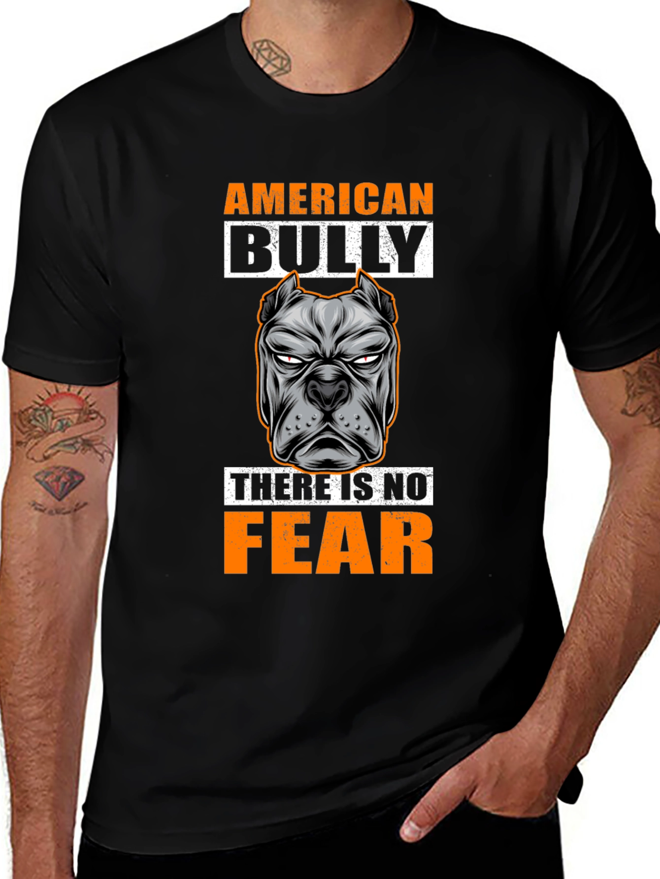 American Bully Fearless Graphic T-Shirt