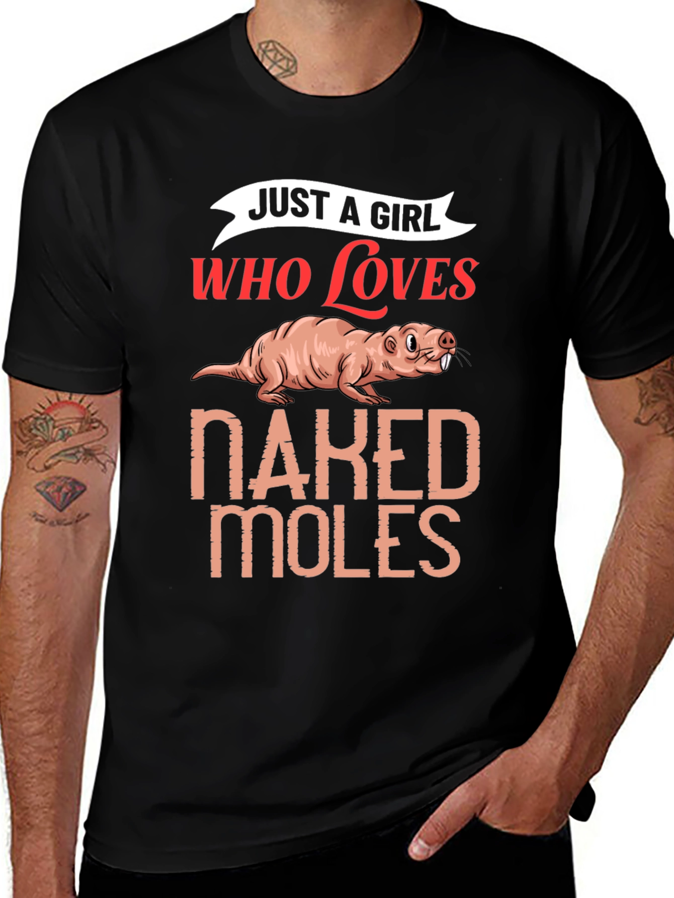 Variant 19 of Naked Mole Rat Lover T-Shirt