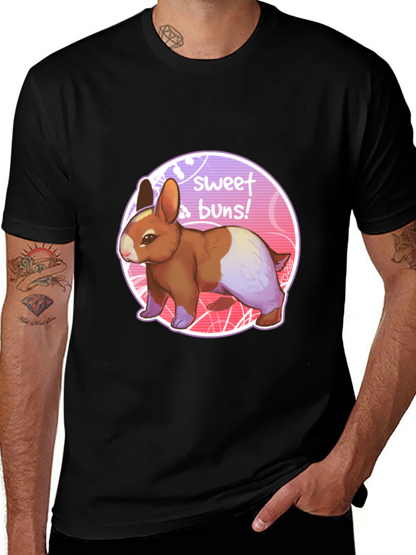 Sweet Buns Rabbit Graphic Tee